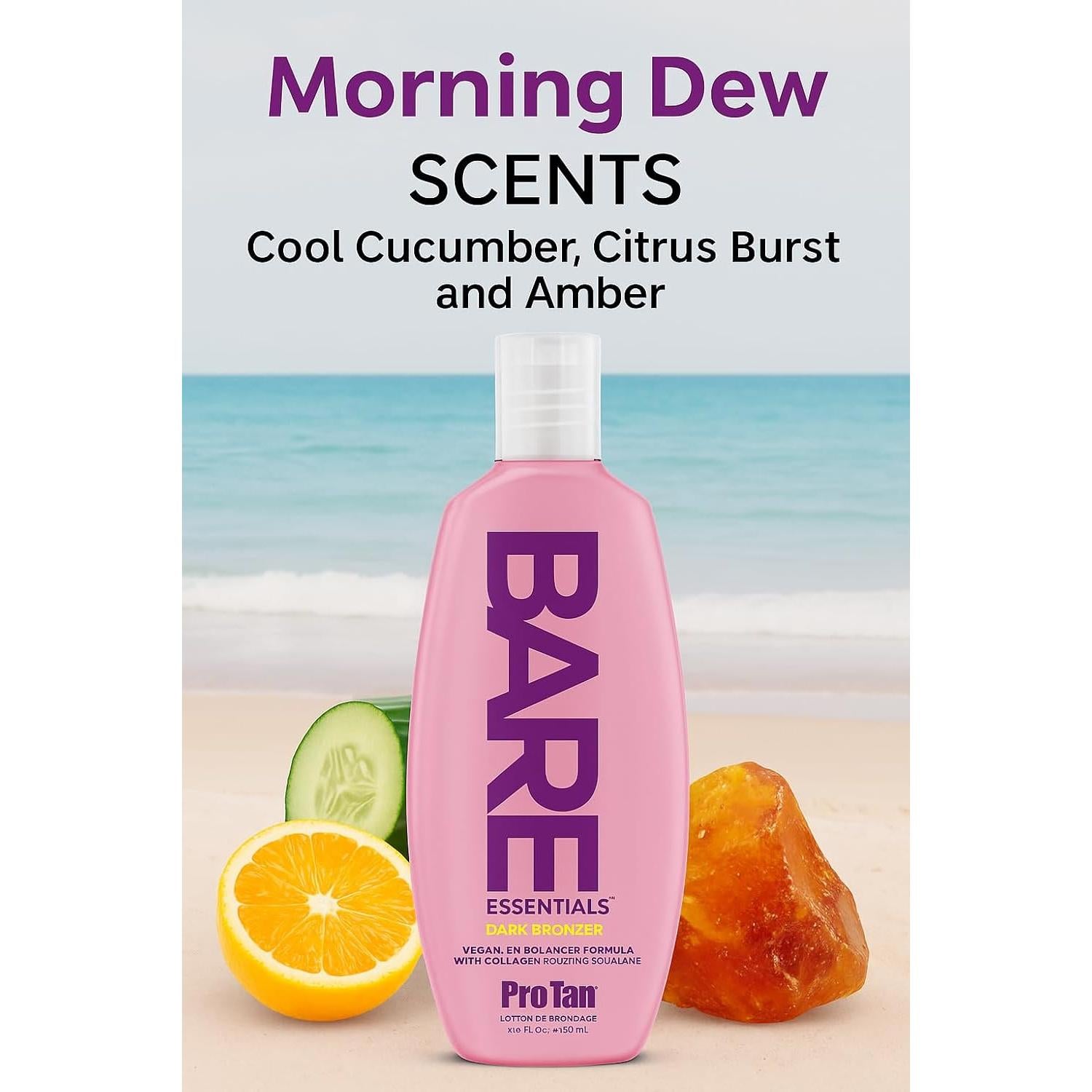 Loción Bronceadora Pro Tan BARE Essentials 250 mL - DHA Vegano