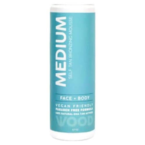 Mousse Bronceadora Autobrillante Media WOOD 190g Vegana