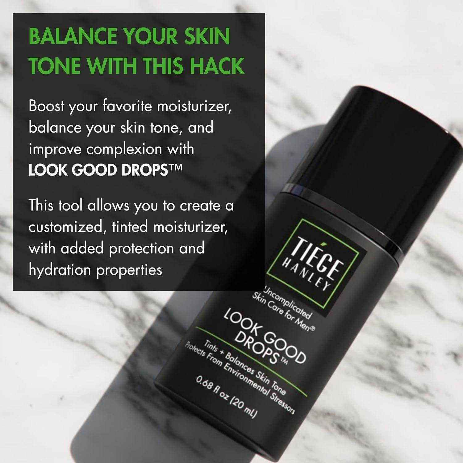 Tiege Hanley Look Good Tanning Drops 20ml - Hidratante Facial Hombre