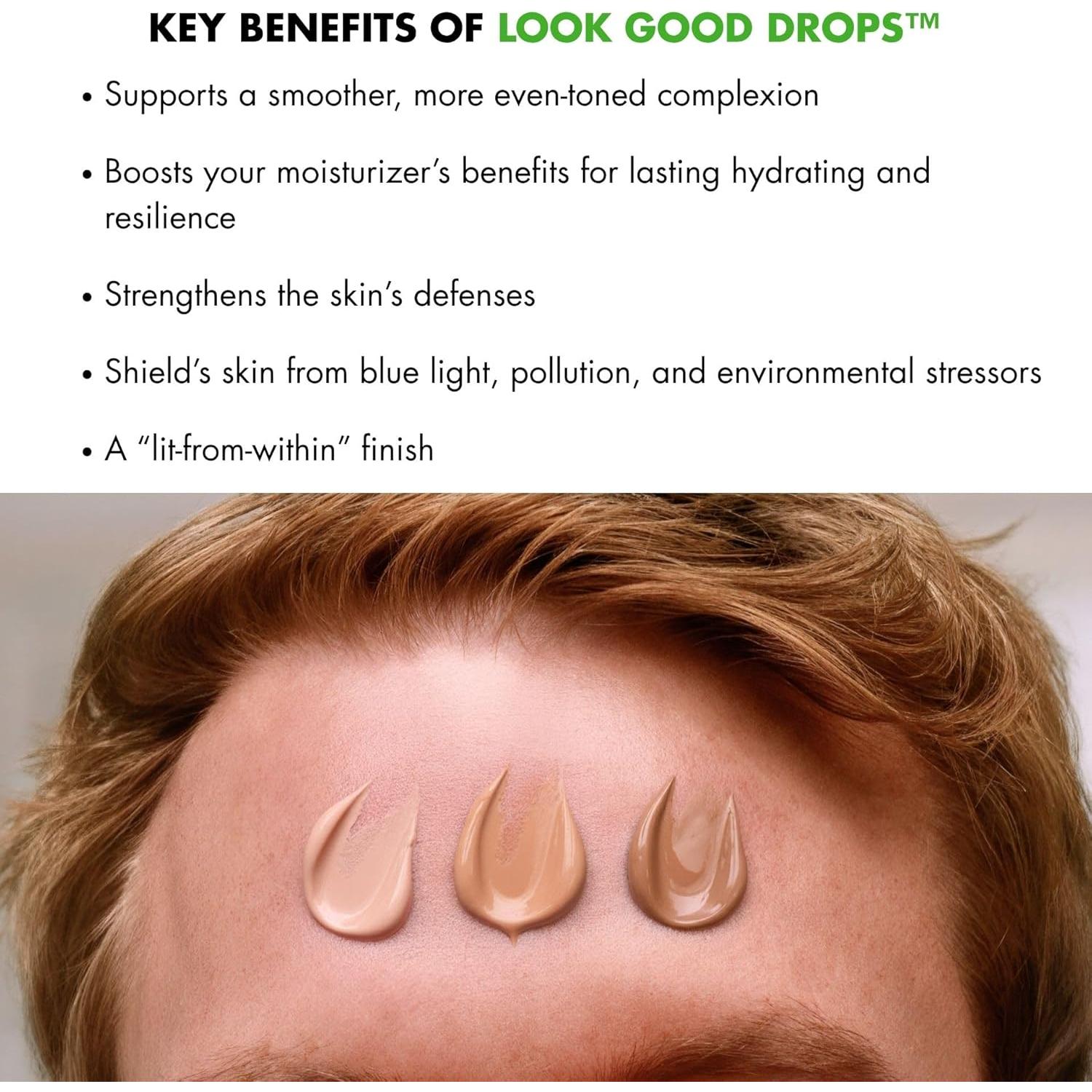 Tiege Hanley Look Good Tanning Drops 20ml - Hidratante Facial Hombre