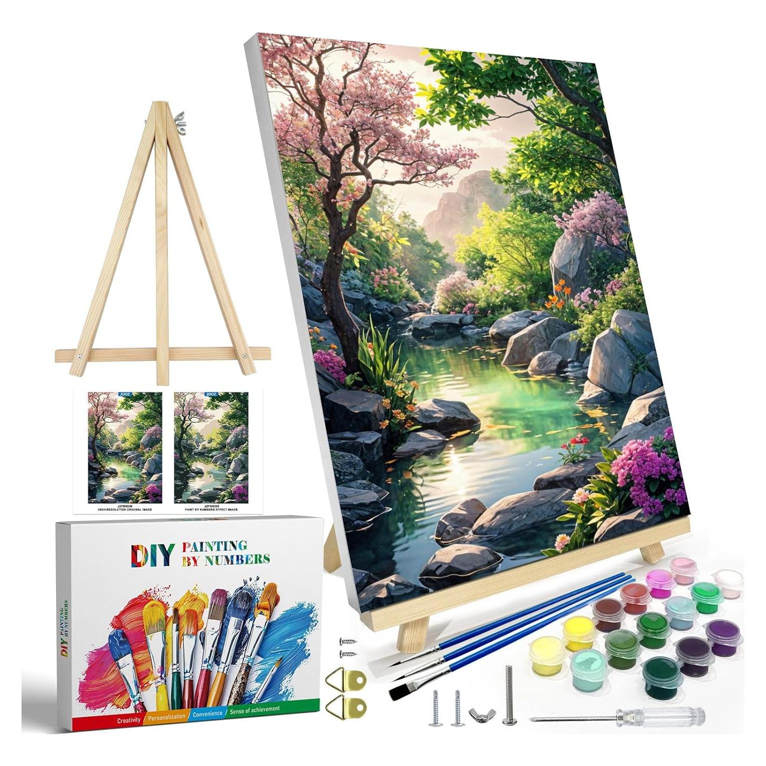 Kit de Pintura por Números JOOZ 20x30 cm para Adultos