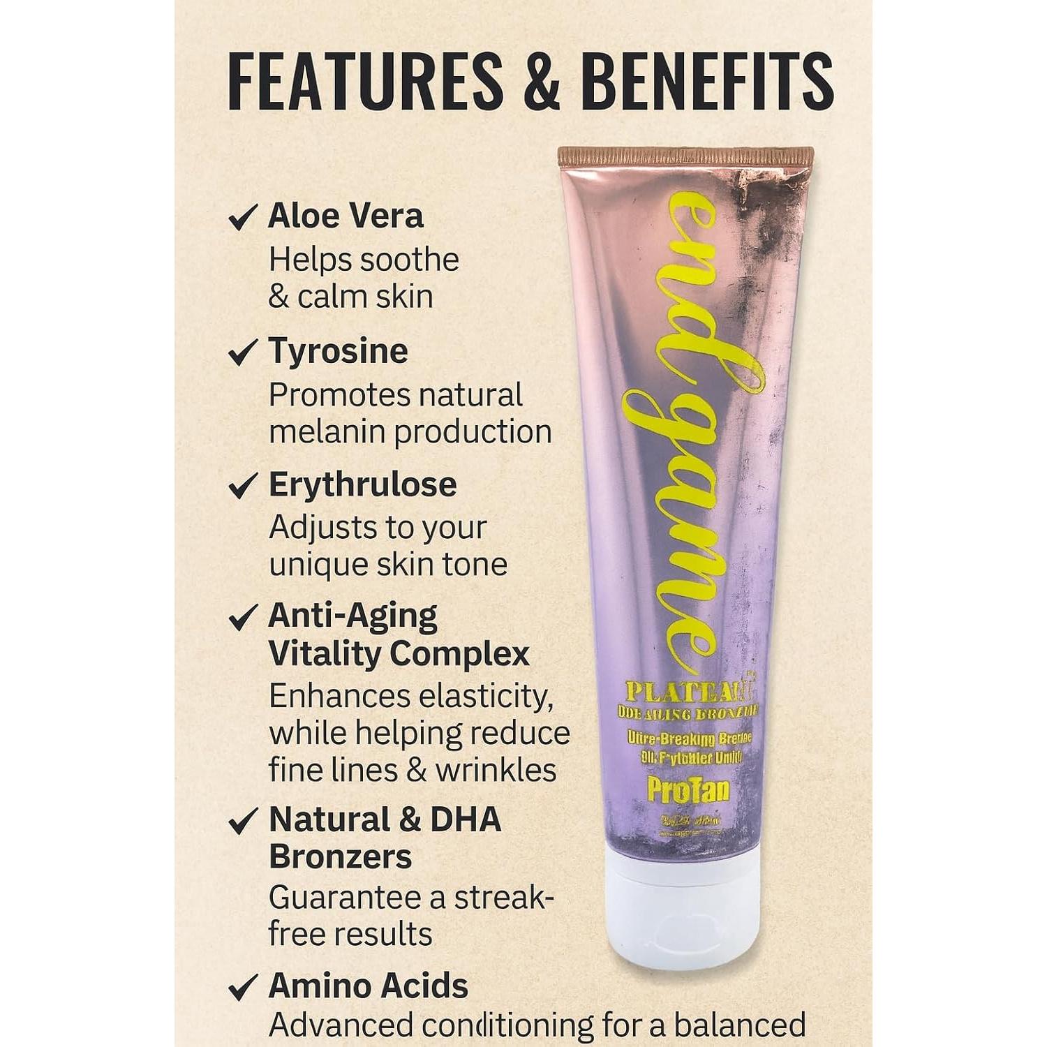 Bronceador Pro Tan Endgame 269.5g - Loción Avanzada