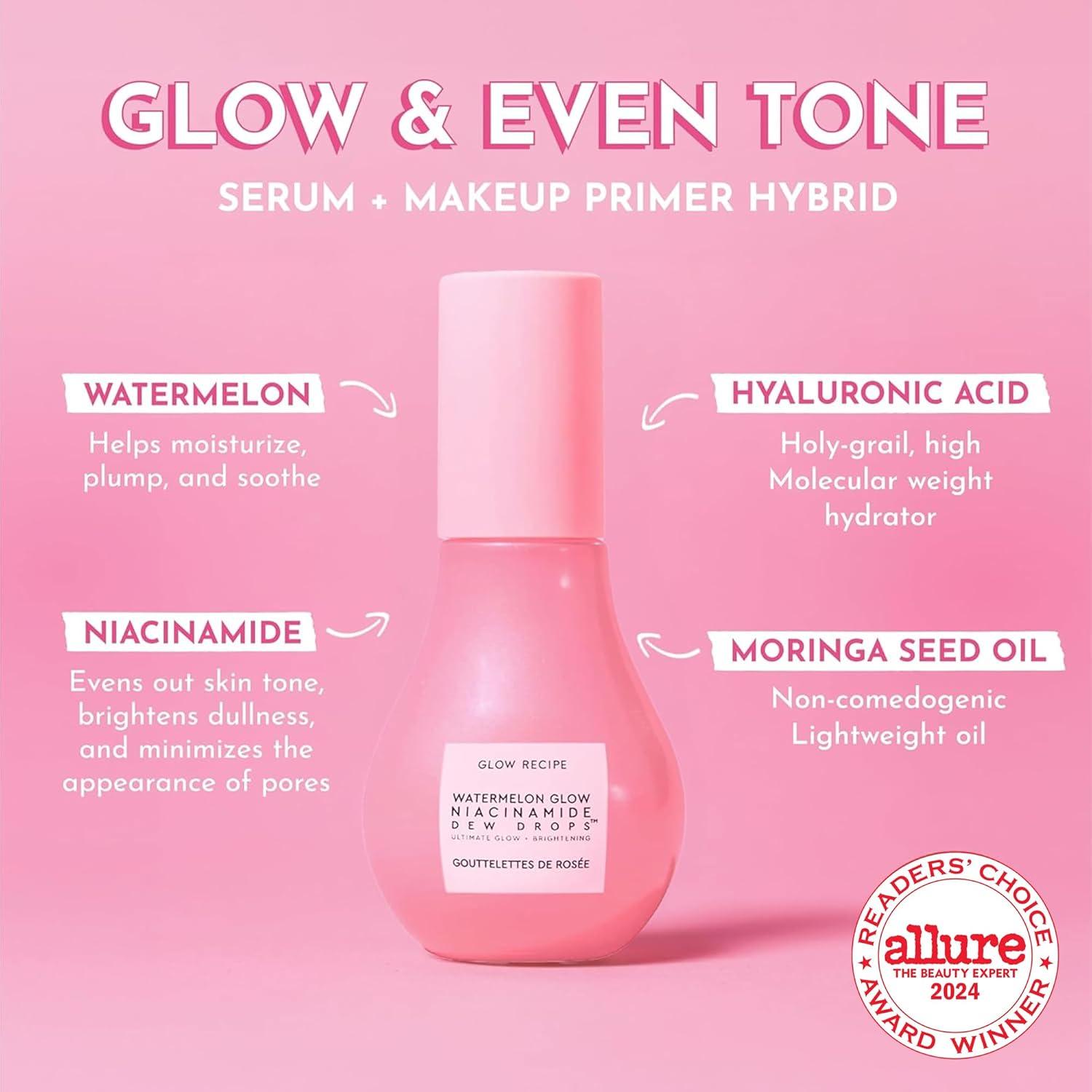 Kit Glow Hues Glow Recipe - Sueros Tinte Hidratante y Niacinamida