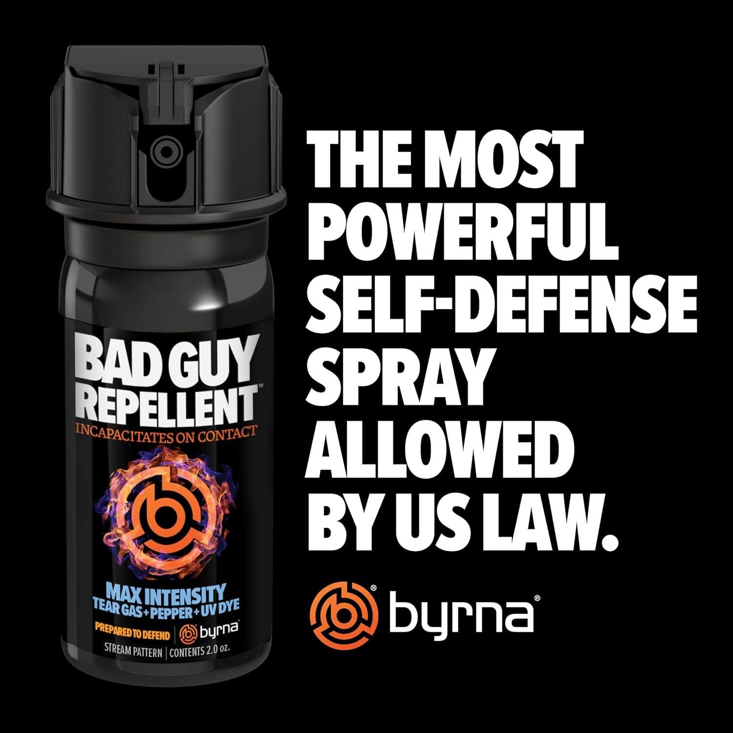 Spray de Defensa Byrna BGR MAX 14.17 ml + Gas Lacrimógeno