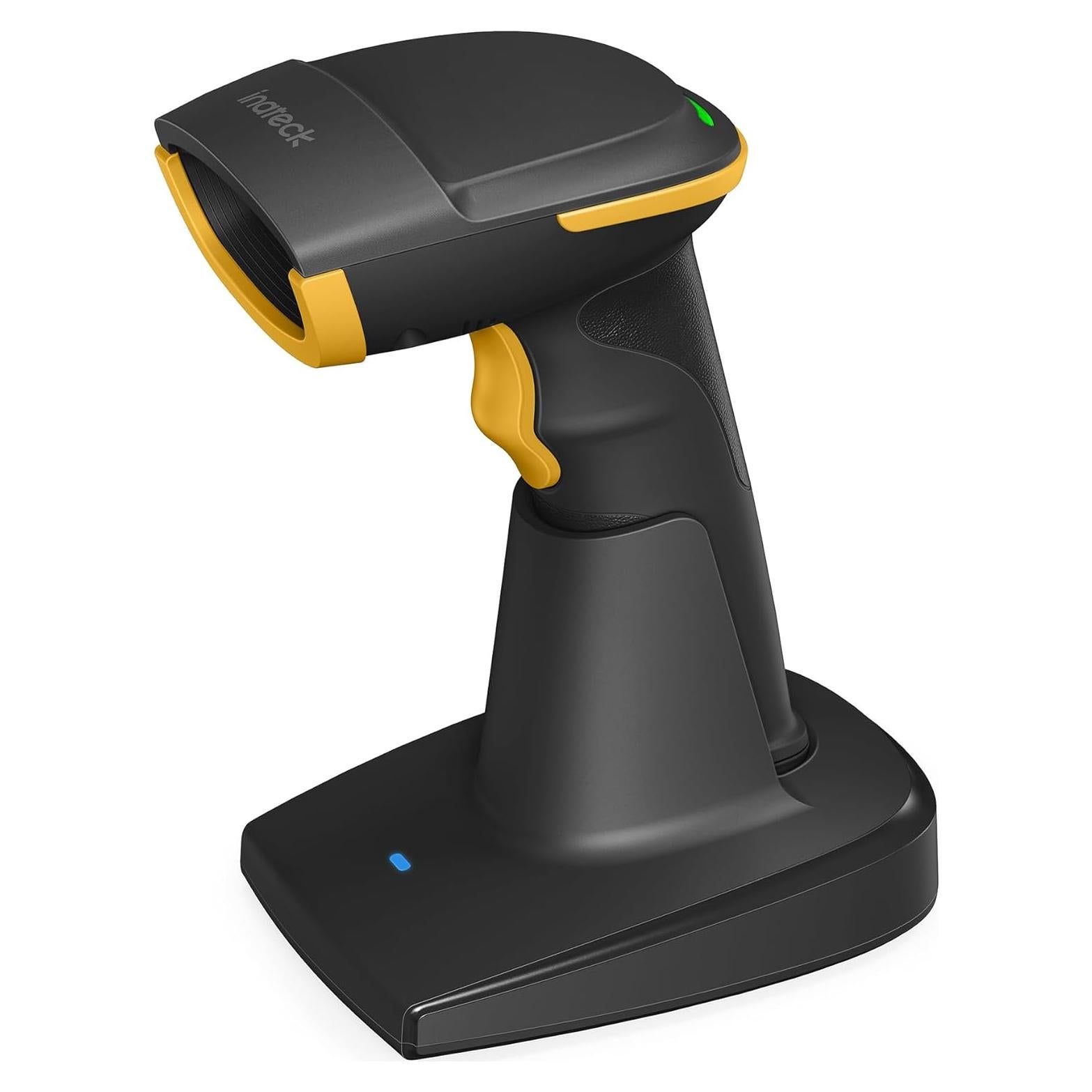 Escáner de Código de Barras 2D Inateck BCST-54 Negro con Base