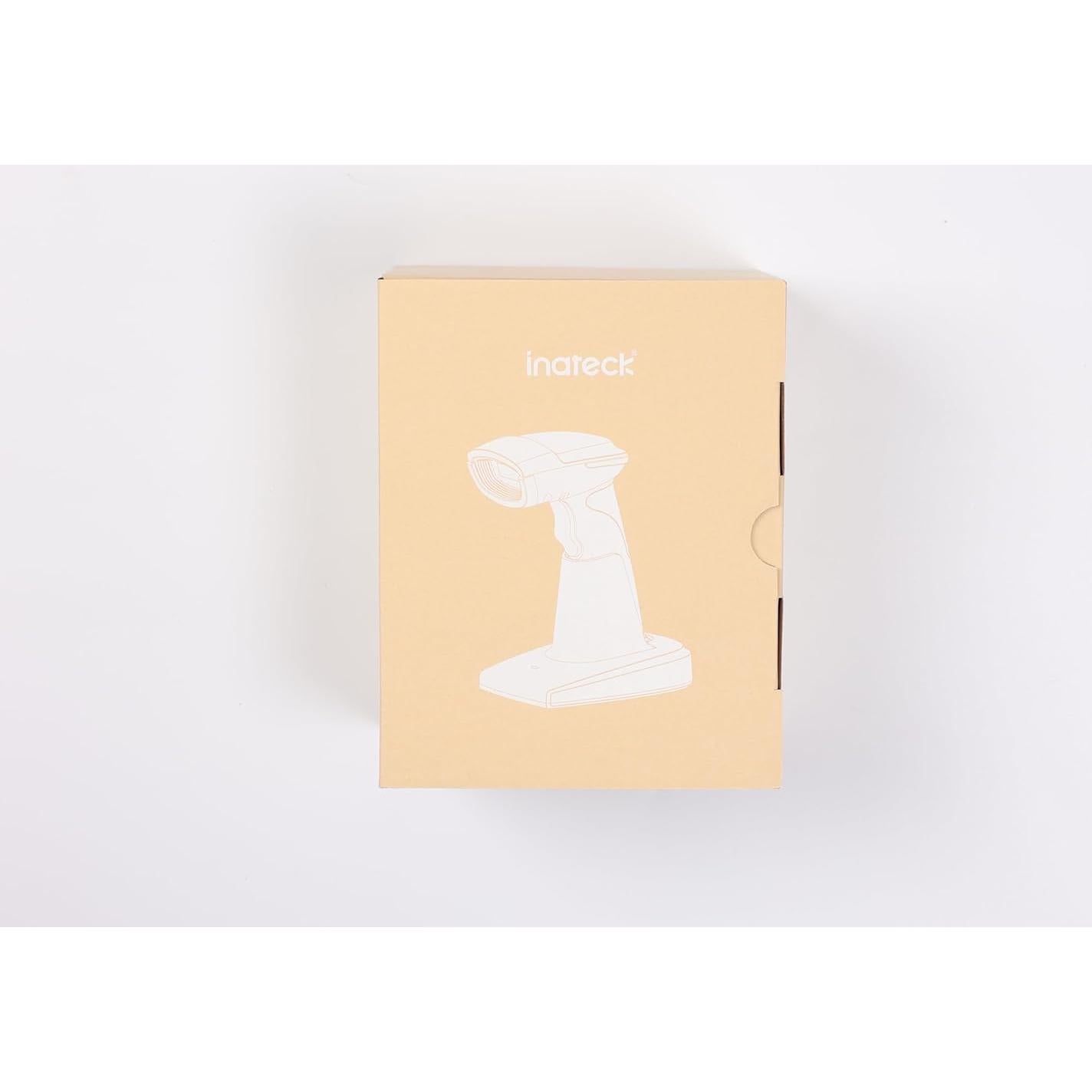 Escáner de Código de Barras 2D Inateck BCST-54 Negro con Base