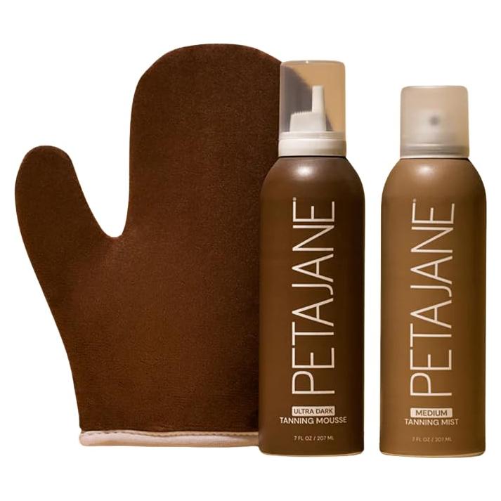 Peta Jane Paquete Esencial Mousse y Bruma Autobronceadora