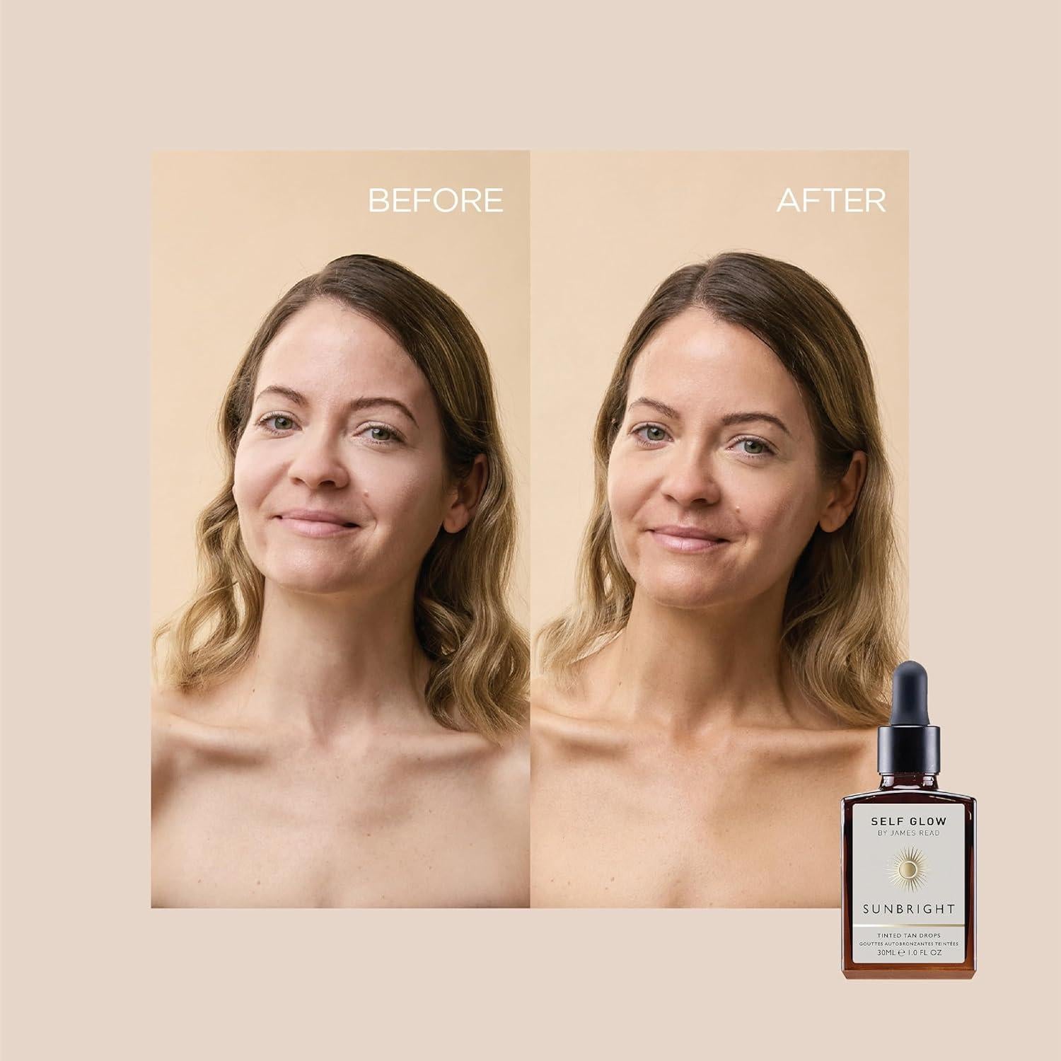 Bruma Bronceadora Hidratante James Read 30mL - Brillo Personalizable