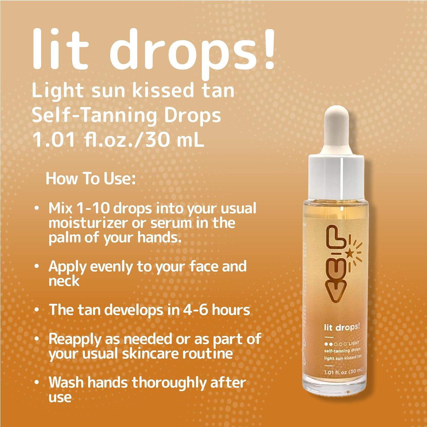 Gotas de Bronceado L-UV con Vitamina C y E - 28g