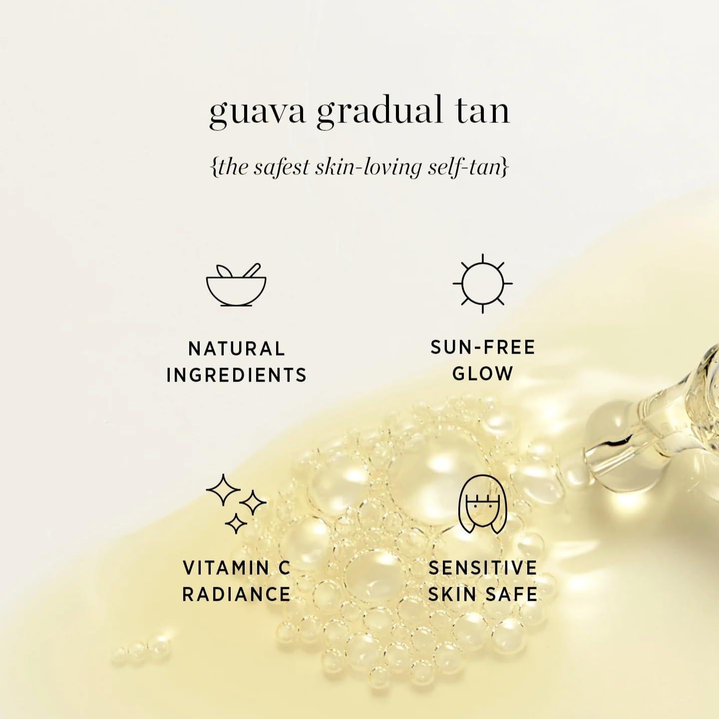 Bronceador Gradual Ere Perez Guayaba 30 ml | Vegano y Sin Rayas