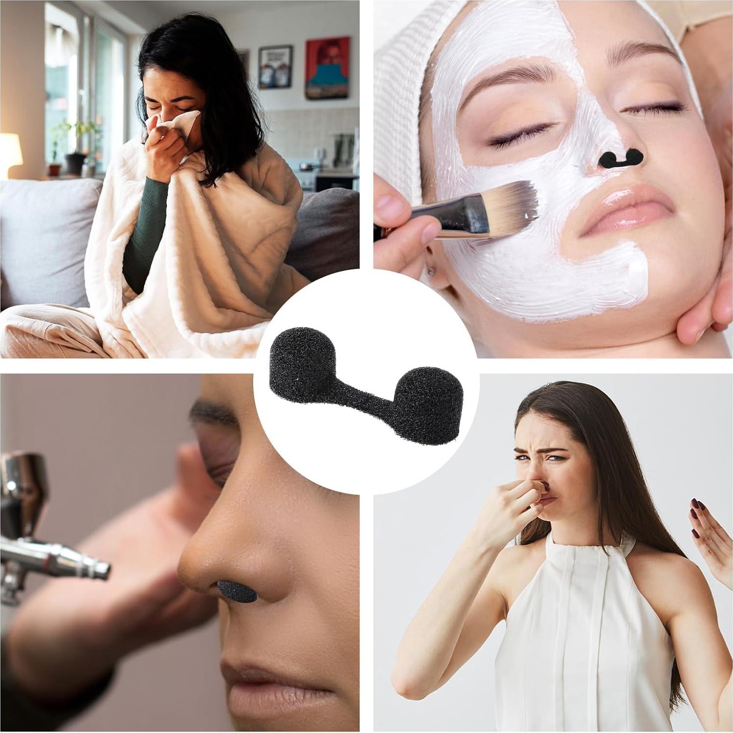 100 Filtros Nasales Desechables Dimeho para Polvo y Alergias