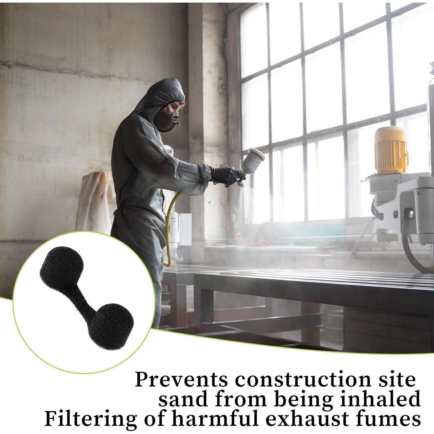 50 Filtros Nasales Desechables AHQiZFX para Alergias y Polvo