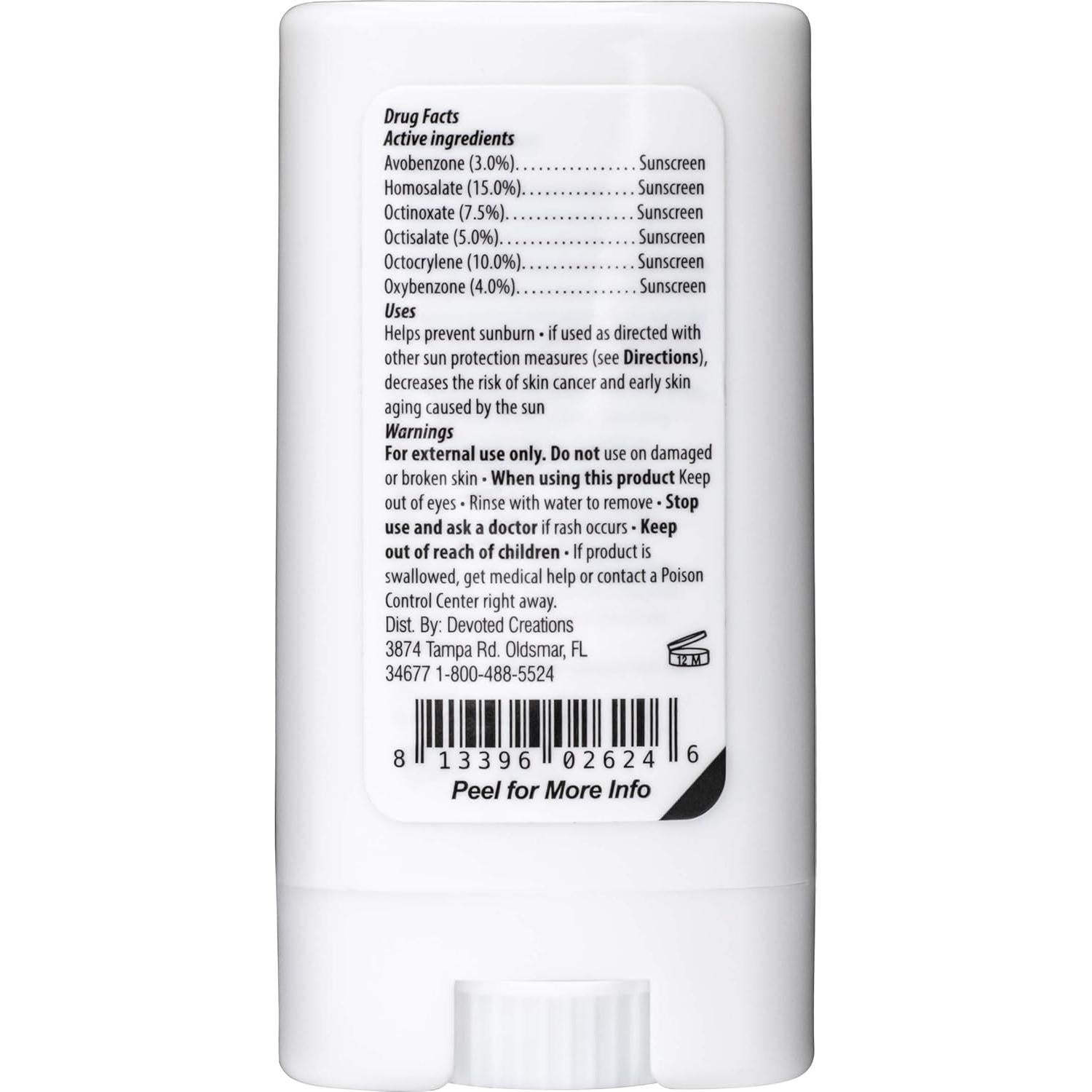 Stick Protector Tatuajes Devoted Creations SPF 50+ 13.88g