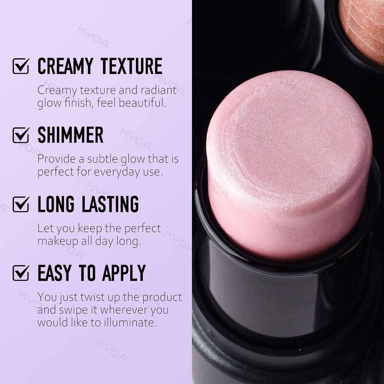 Stick Iluminador Ownest 3.5g - Crema Brillante para Cara y Cuerpo