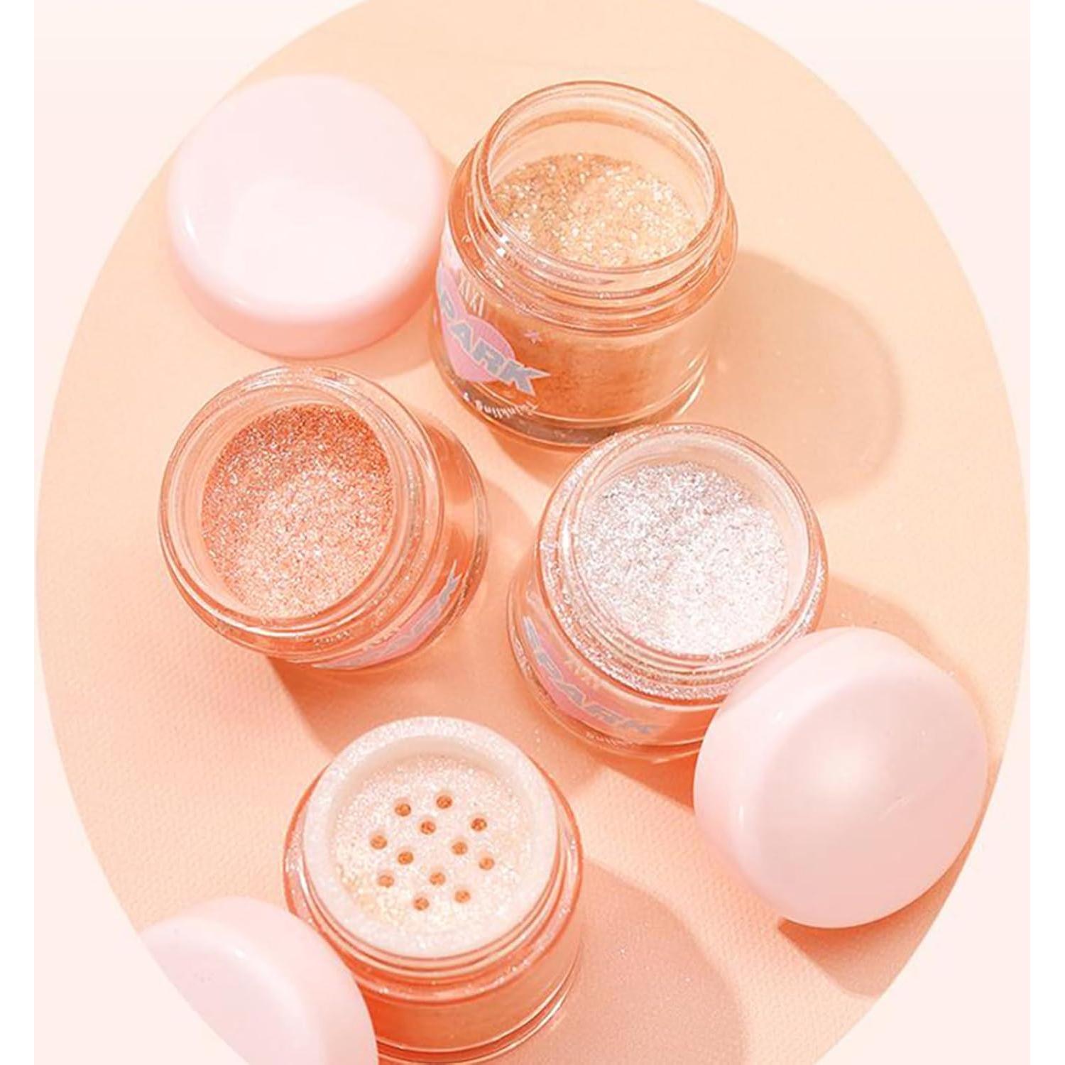 Polvo Iluminador Xixi Sueño Claro 38 Perla Rosa Brillante 2g