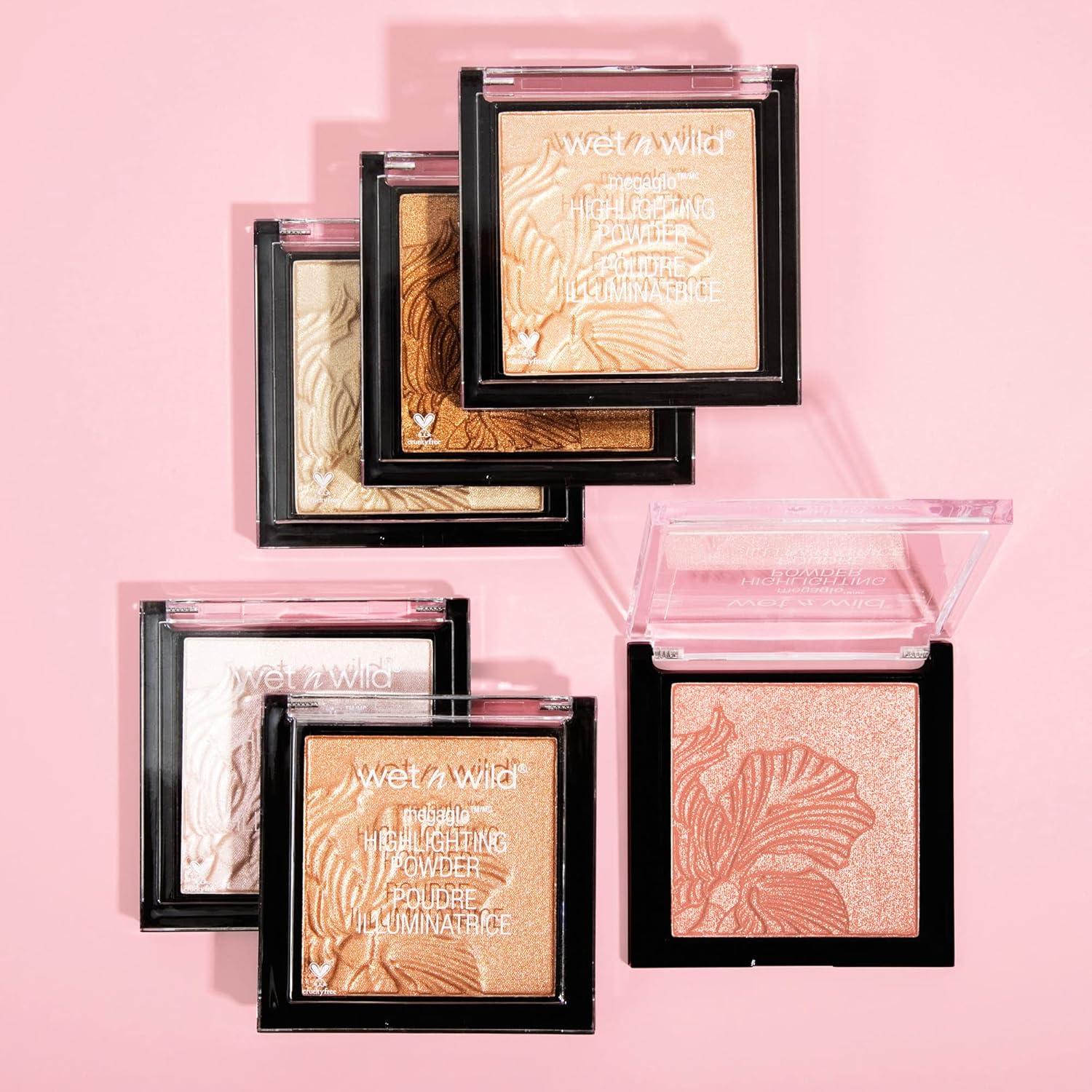 Wet n Wild MegaGlo Polvo Iluminador Oro Cálido y Rosa Dorado