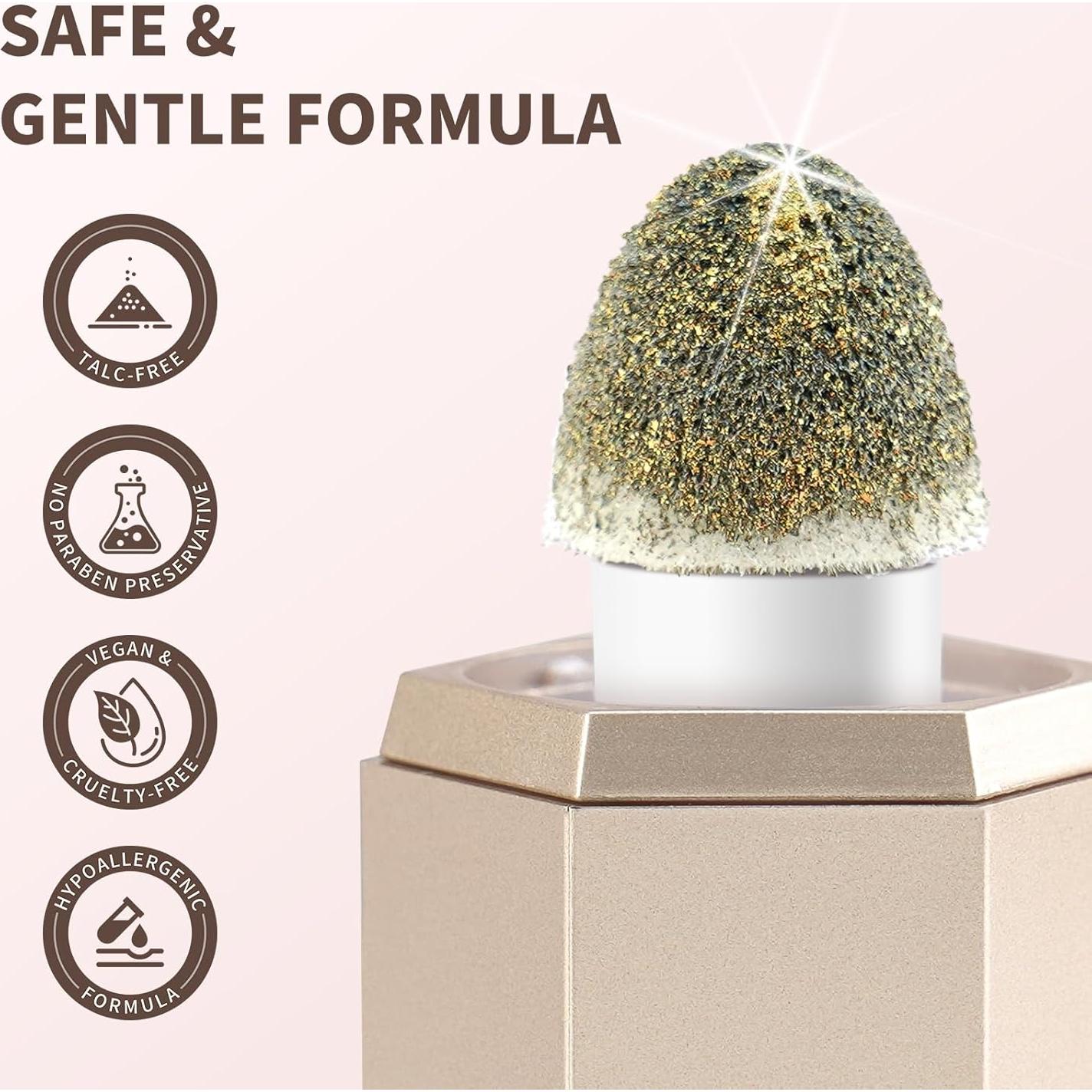 Iluminador Líquido Gel Color Nymph 04# Oro para Cara y Cuerpo