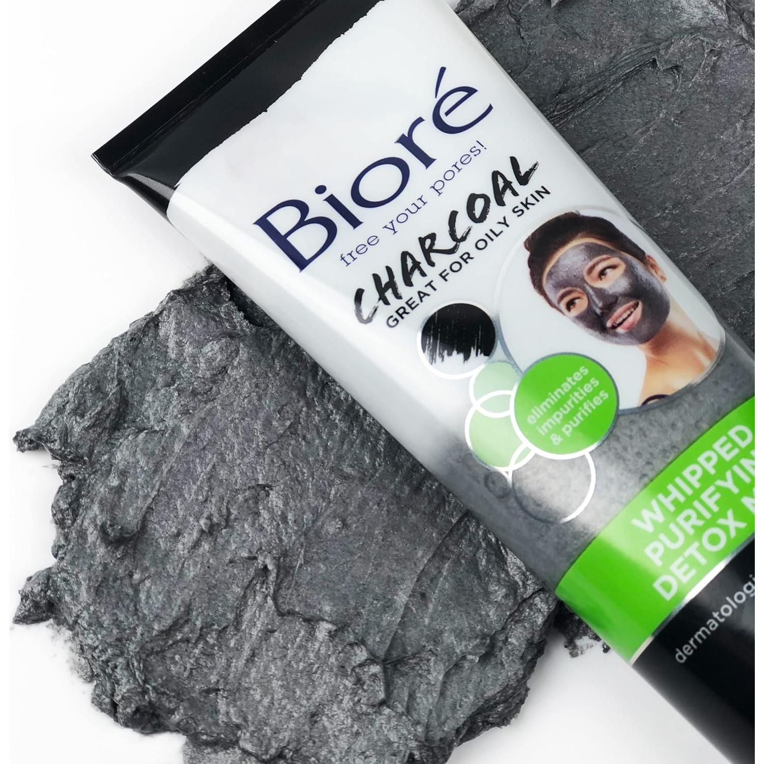 Máscara Detox Purificante Bioré con Carbón Natural 113g