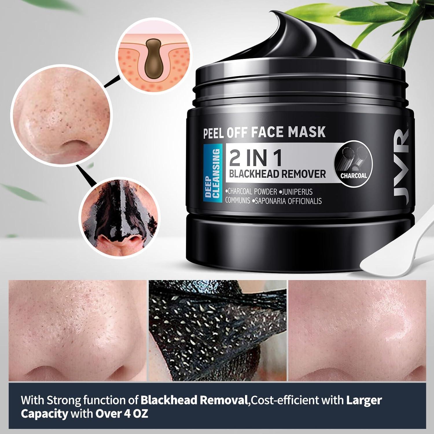 Mascarilla Peel Off JVR 240 ml - Removedora de Puntos Negros