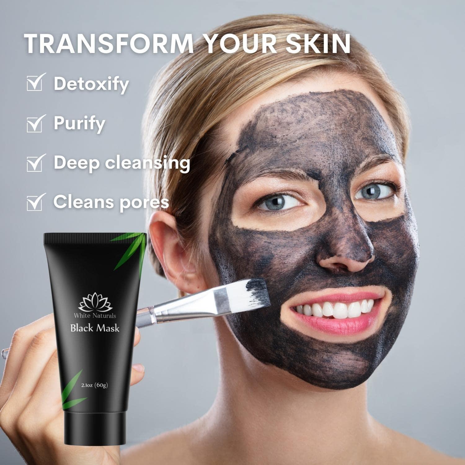 Mascarilla Facial Peel-Off Carbón White Naturals 56.7 g