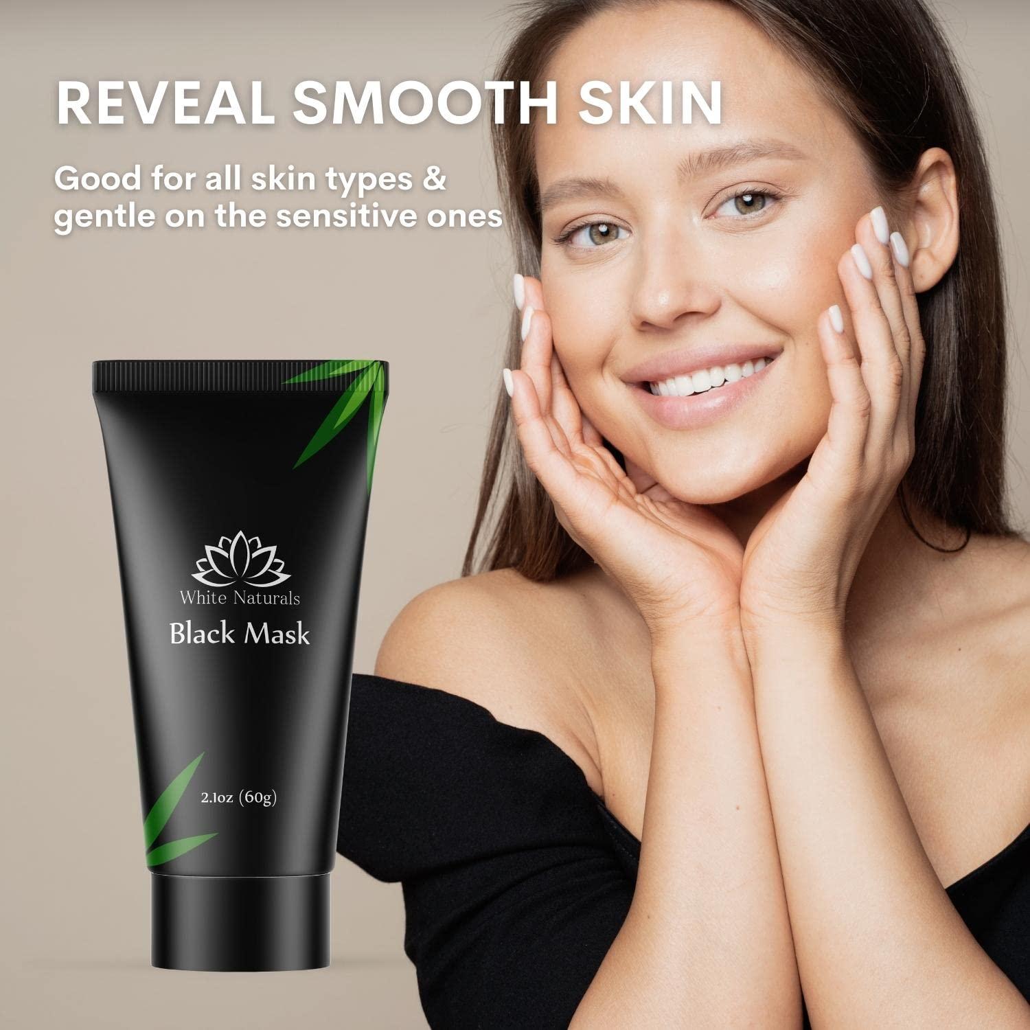 Mascarilla Facial Peel-Off Carbón White Naturals 56.7 g