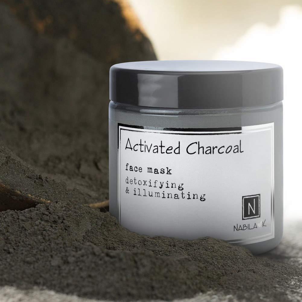 Mascarilla Facial de Carbón Activado Nabila K - 142 g