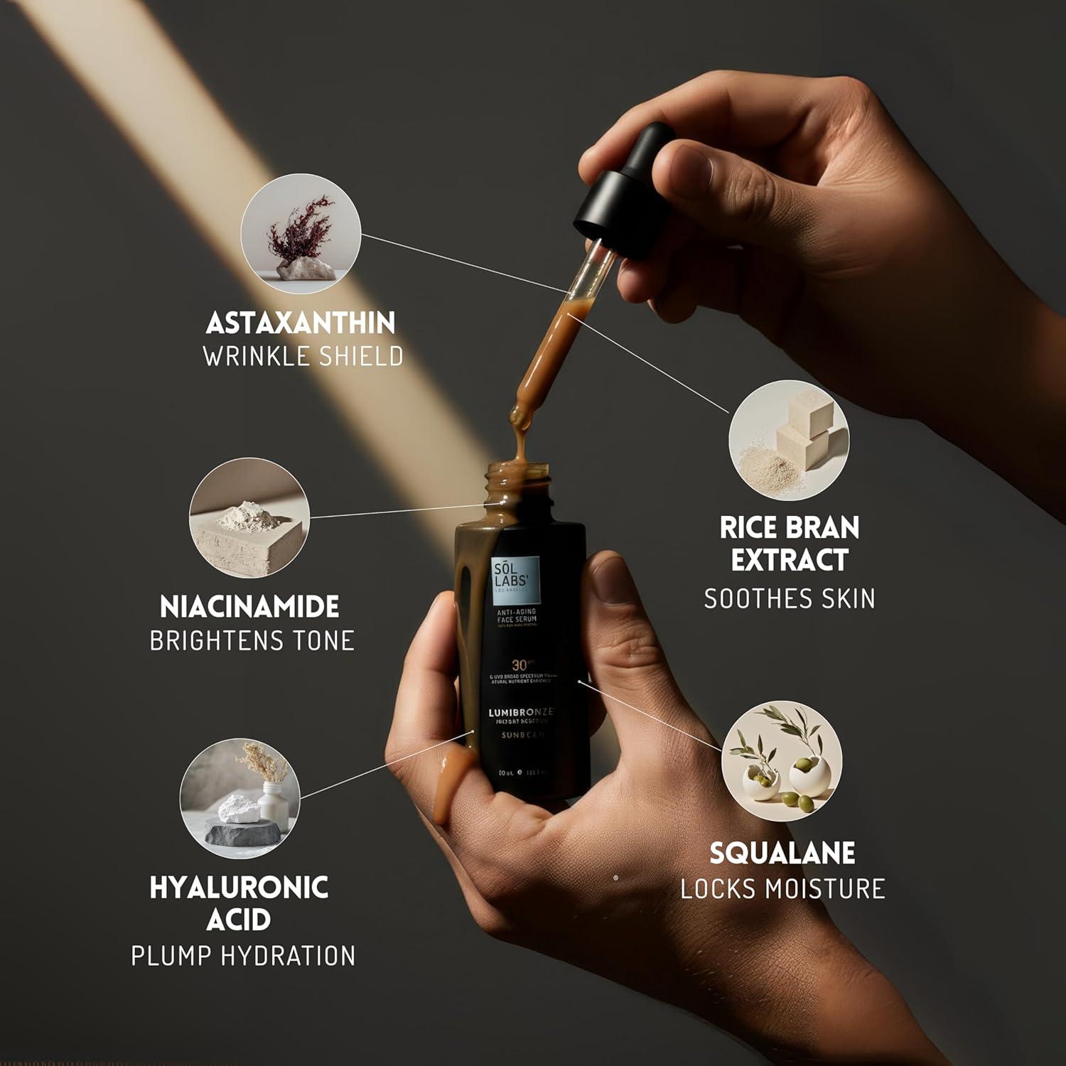 Suero Tinte Bronceador LUMIBRONZE SPF 30 - 50ml