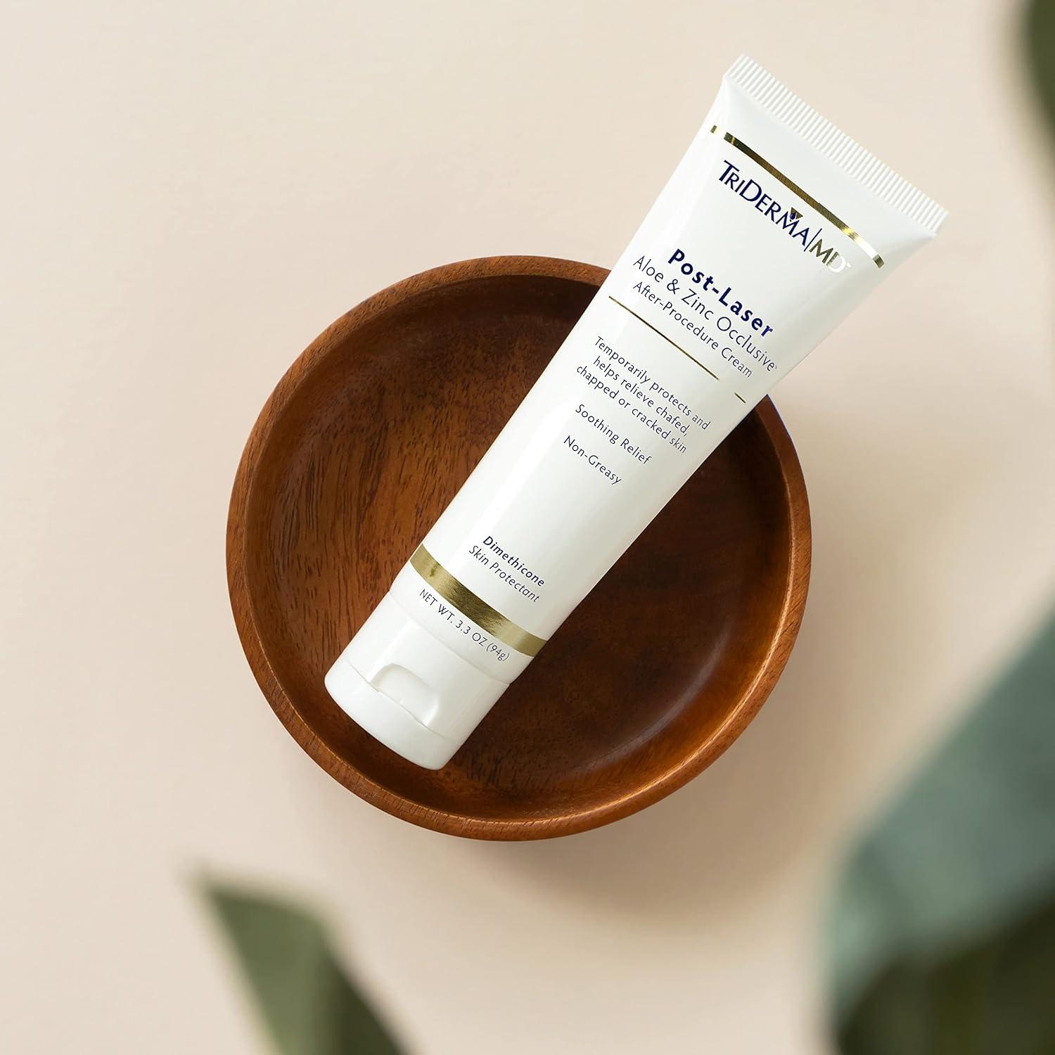 Crema Oclusiva Post Tratamiento TriDerma 93.4 g Aloe y Zinc