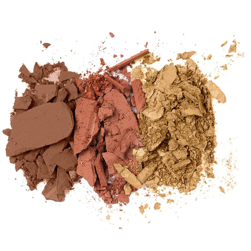 Paleta de Contorno Black Radiance 10.8g y Brillo Labios NYX Madeleine