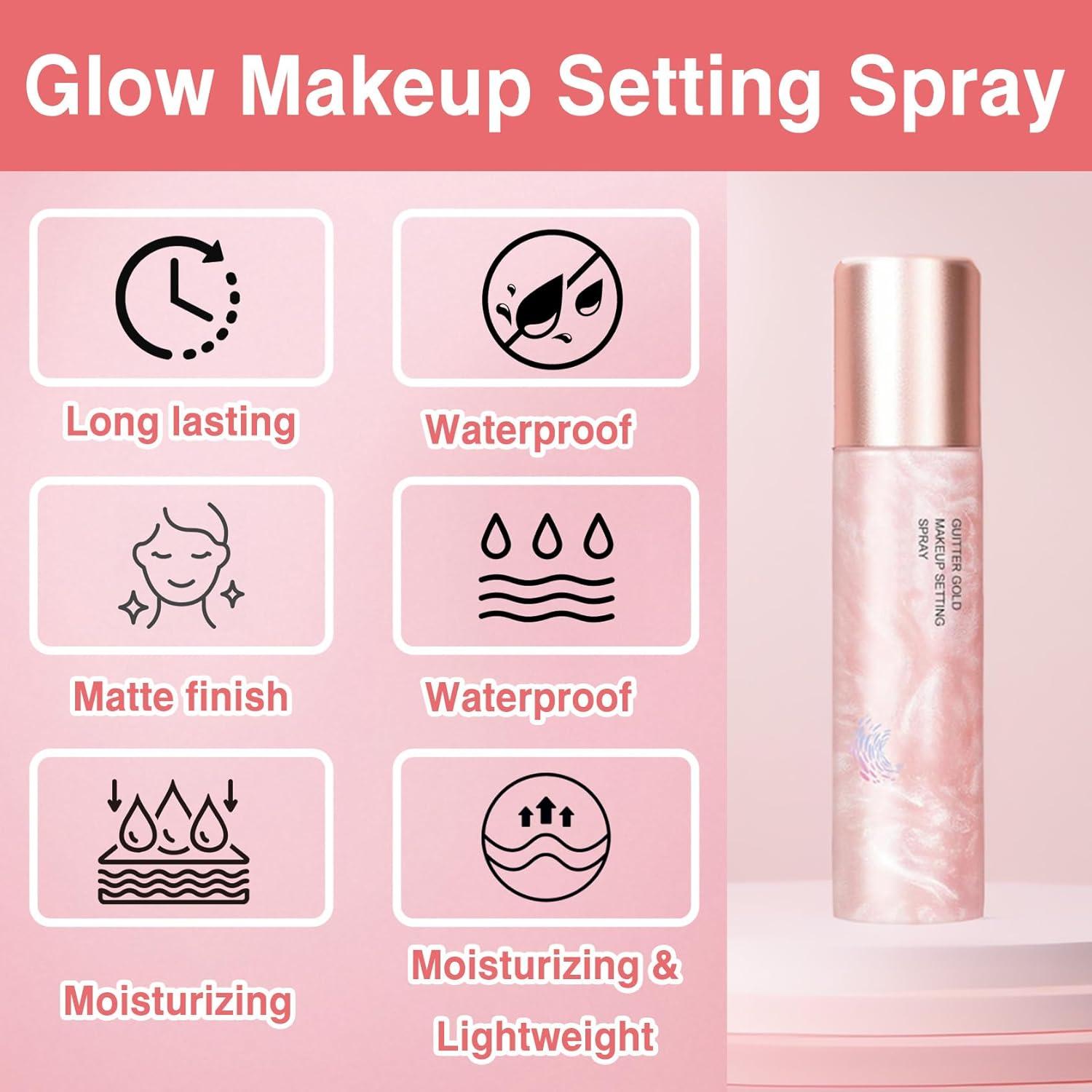 Spray Fijador de Maquillaje PERVALA 113.4 ml Hidratante Brillante