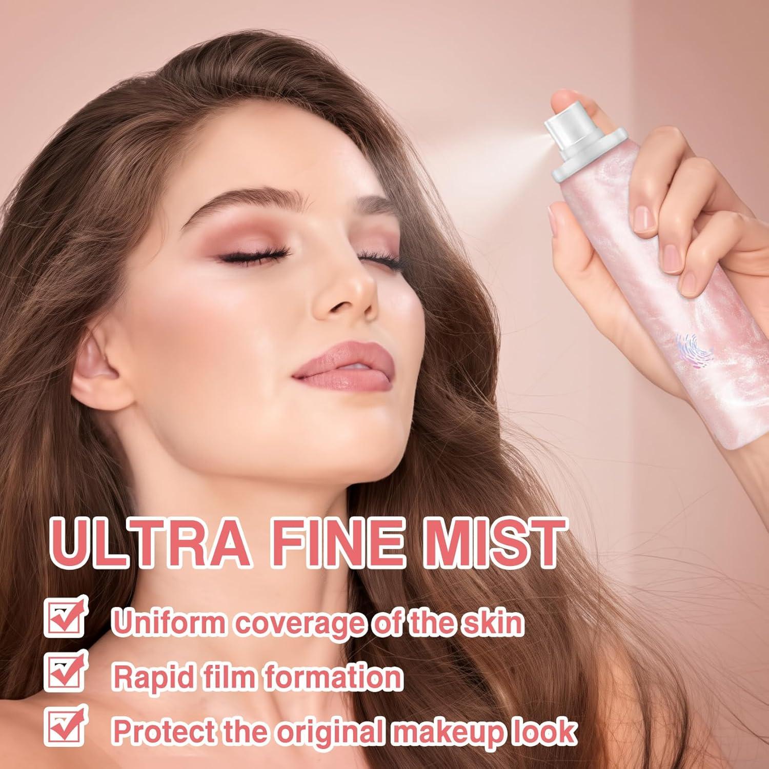 Spray Fijador de Maquillaje PERVALA 113.4 ml Hidratante Brillante