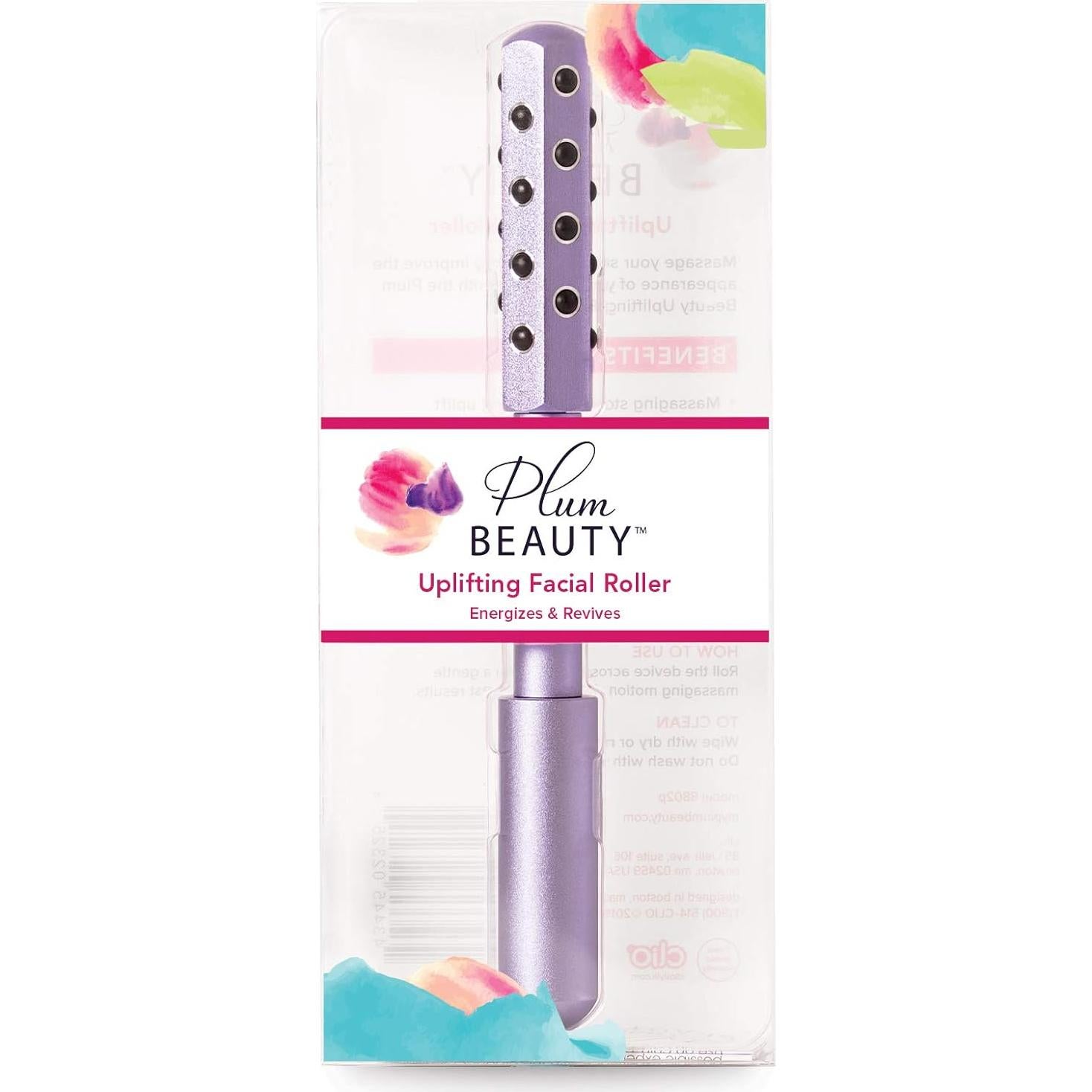 Rodillo Facial Elevador Plum Beauty - Reafirmante y Energizante