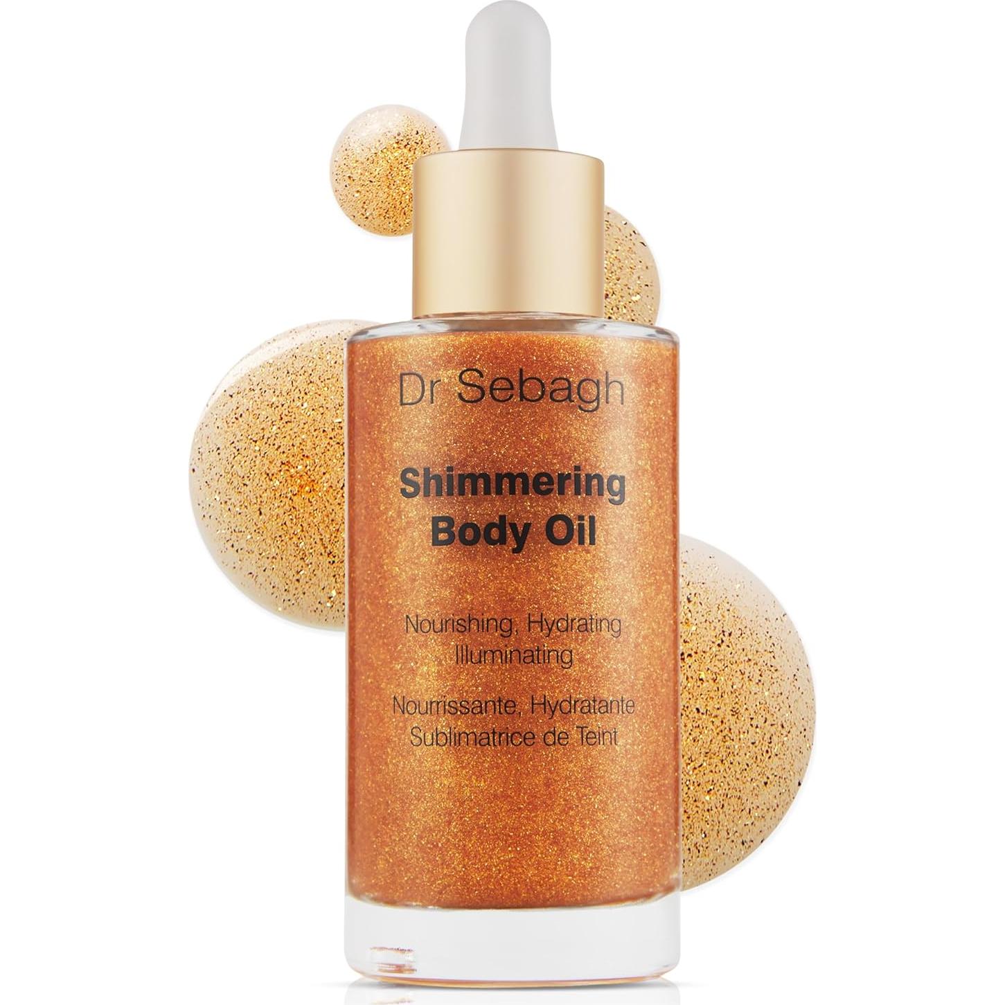 Aceite Corporal Brillante Dr Sebagh 50 ml - Hidratante Seco con Vitamina E