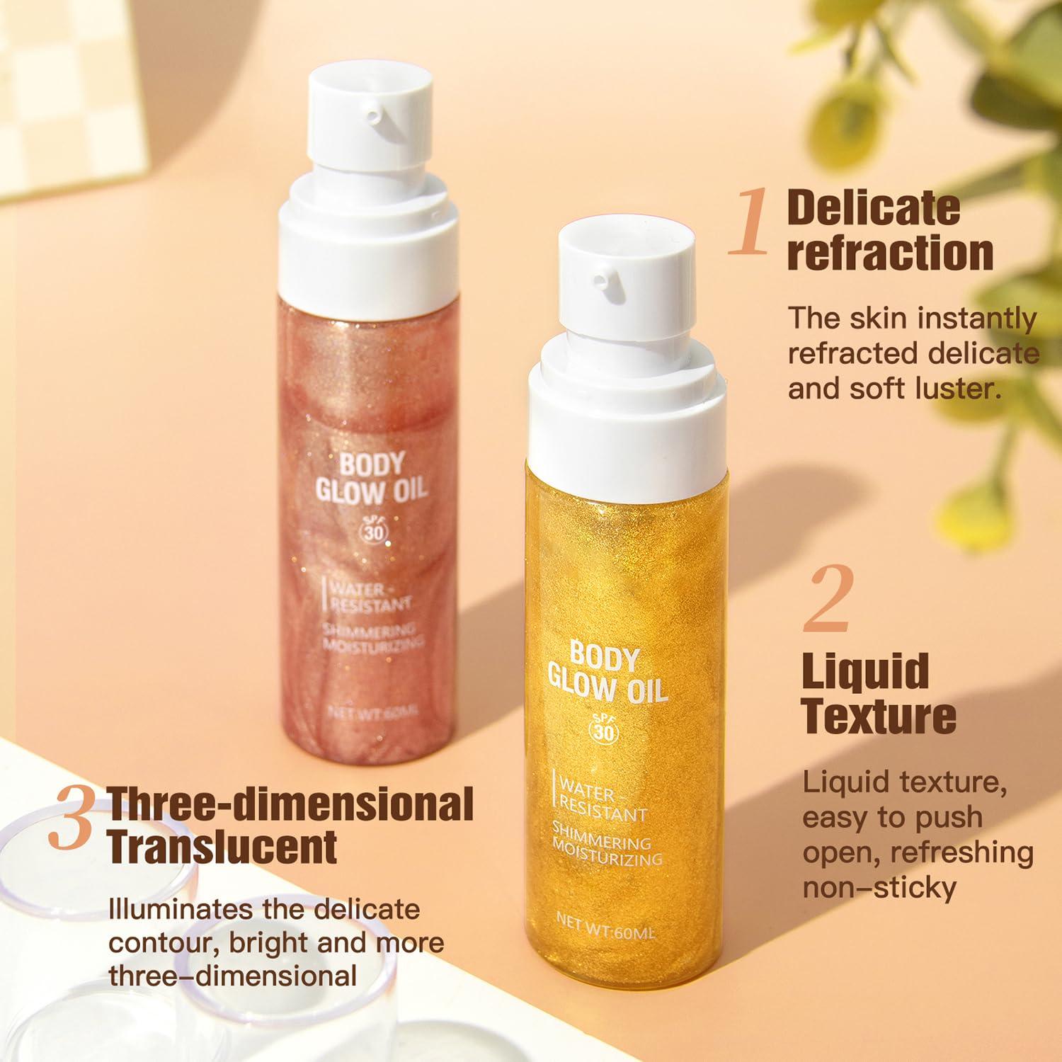 Aceite Brillante Corporal Lezero con SPF 30 - 86 g