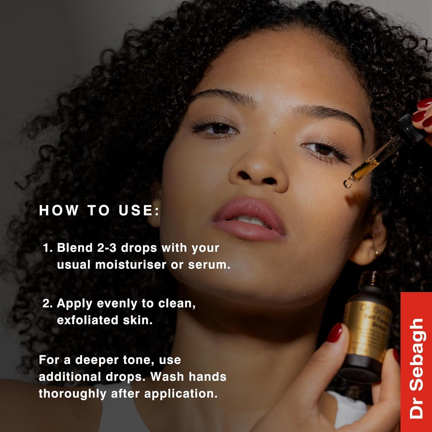 Gotas Autobronceadoras Dr Sebagh 20 ml - Bronceado Facial Natural