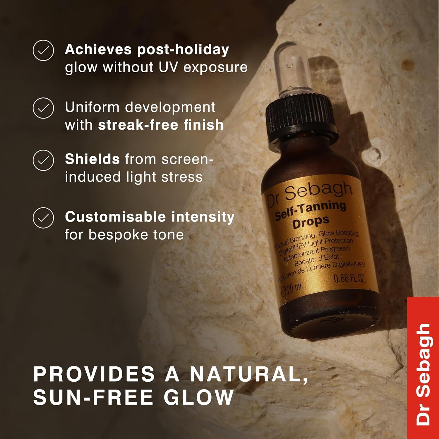 Gotas Autobronceadoras Dr Sebagh 20 ml - Bronceado Facial Natural