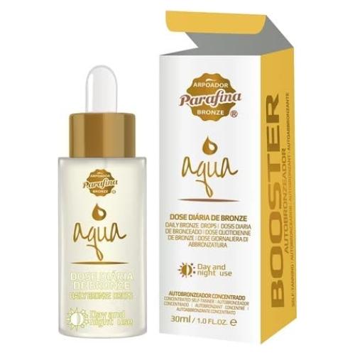 Gotas Bronceadoras Parafina Bronze Aqua Booster 30ml - Brillo Gradual