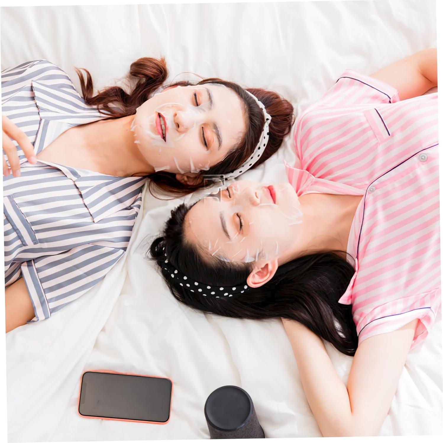 Mascarillas Faciales de Algodón FRCOLOR 100 Pcs 16x8 cm