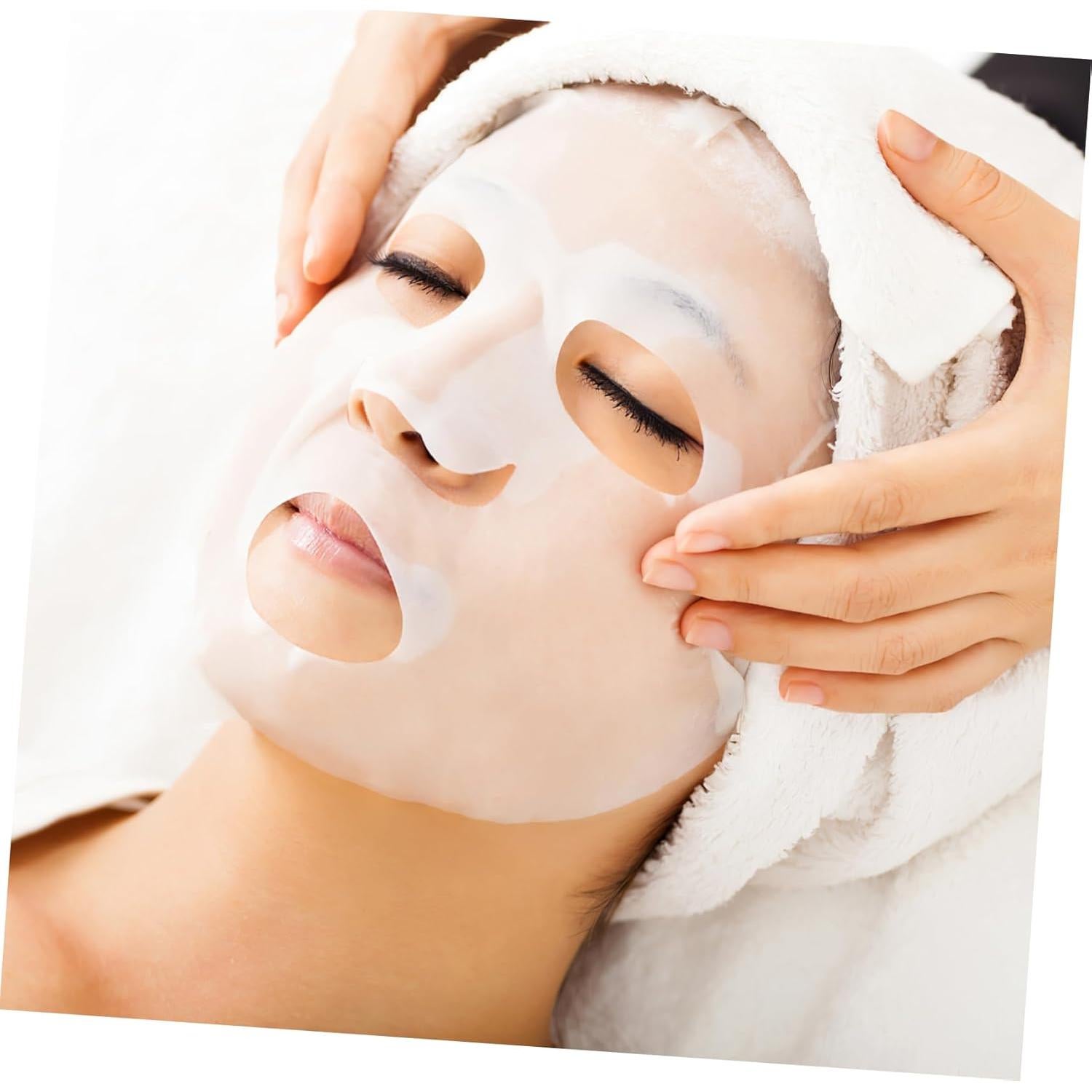 Mascarillas Faciales de Algodón FRCOLOR 100 Pcs 16x8 cm