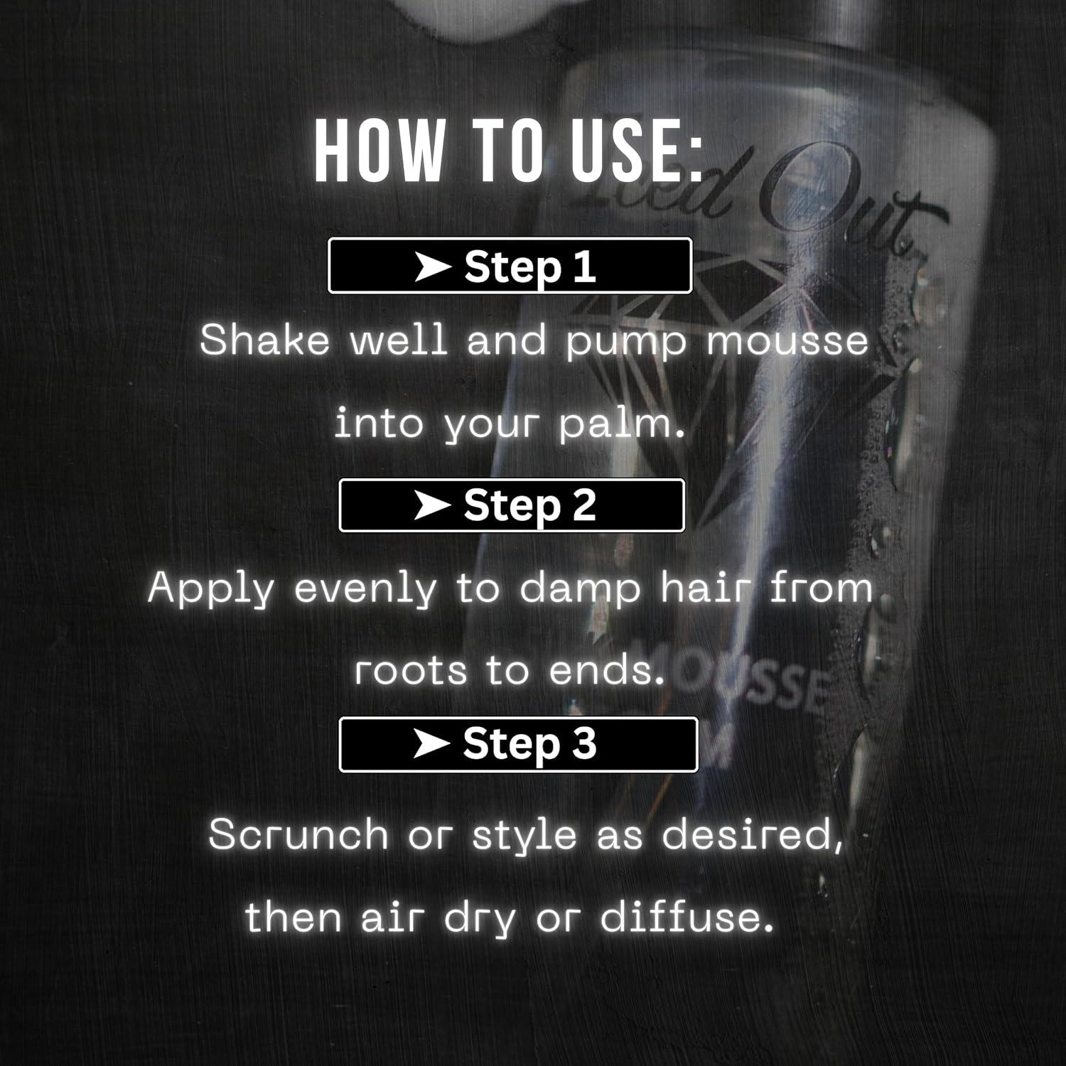 Mousse Voluminizador ICED OUT 210 ml - Define Rizos y Controla Frizz