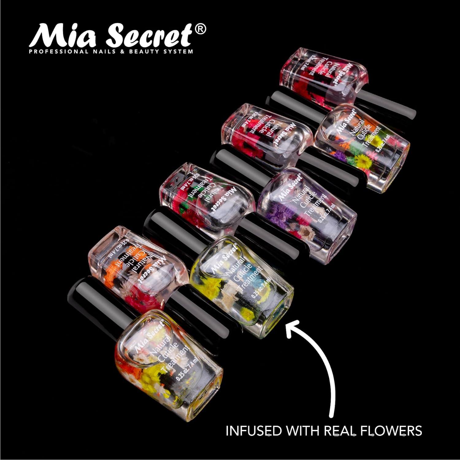 Aceite para Cutículas Mia Secret Rosa 7.1 ml Hecho en EE. UU.