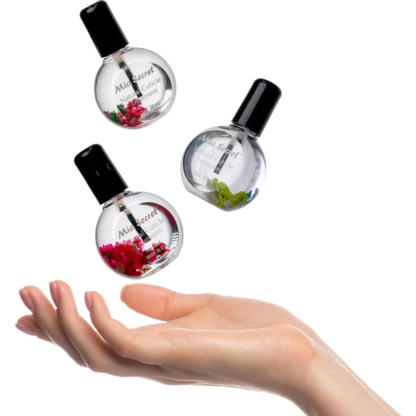 Aceite para Cutículas Mia Secret Rosa 7.1 ml Hecho en EE. UU.