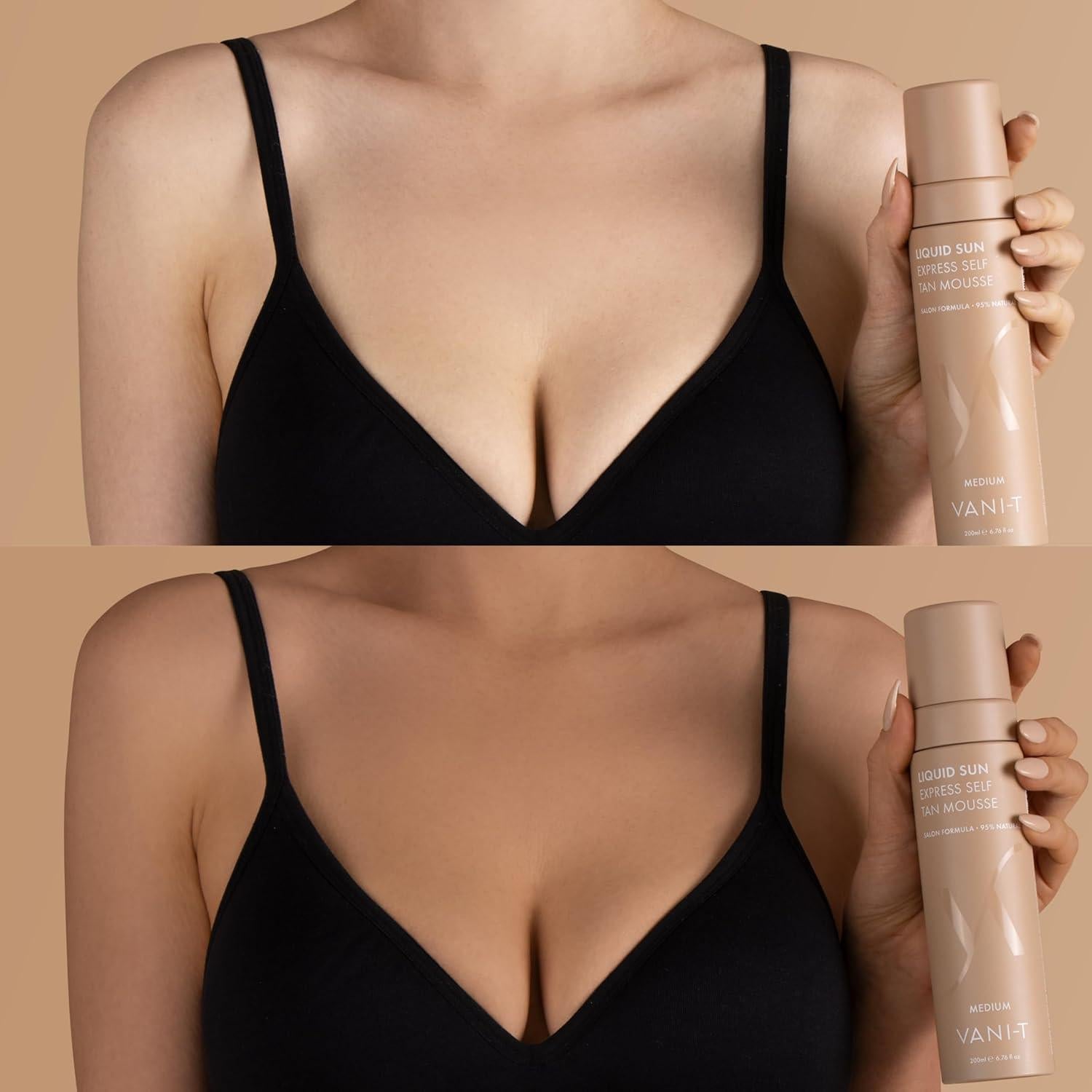 Mousse Autobronceador Vani-T Liquid Sun Express 200ml - Medio