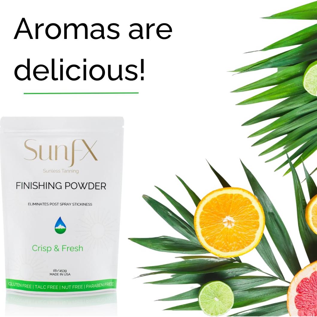 Polvo Acabado SunFX 454g + Brocha Grande Profesional