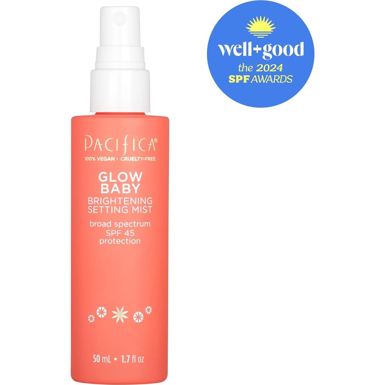 Conjunto Pacifica Glow Baby: Bruma Fijadora y Primer SPF 45