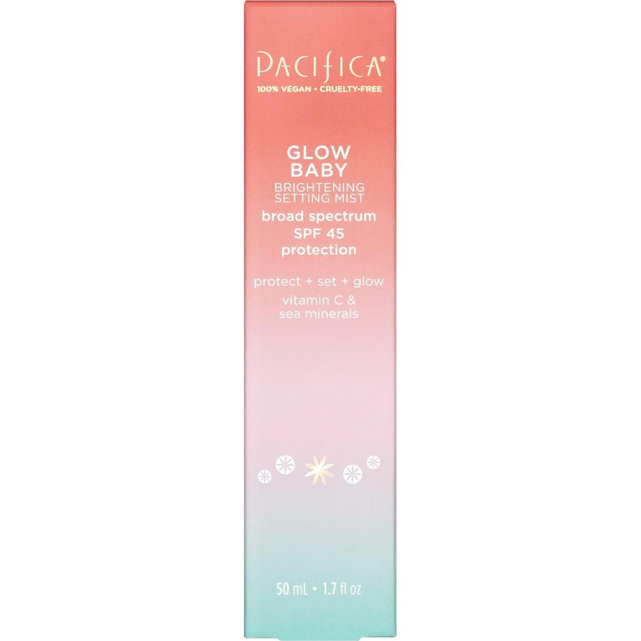 Conjunto Pacifica Glow Baby: Bruma Fijadora y Primer SPF 45