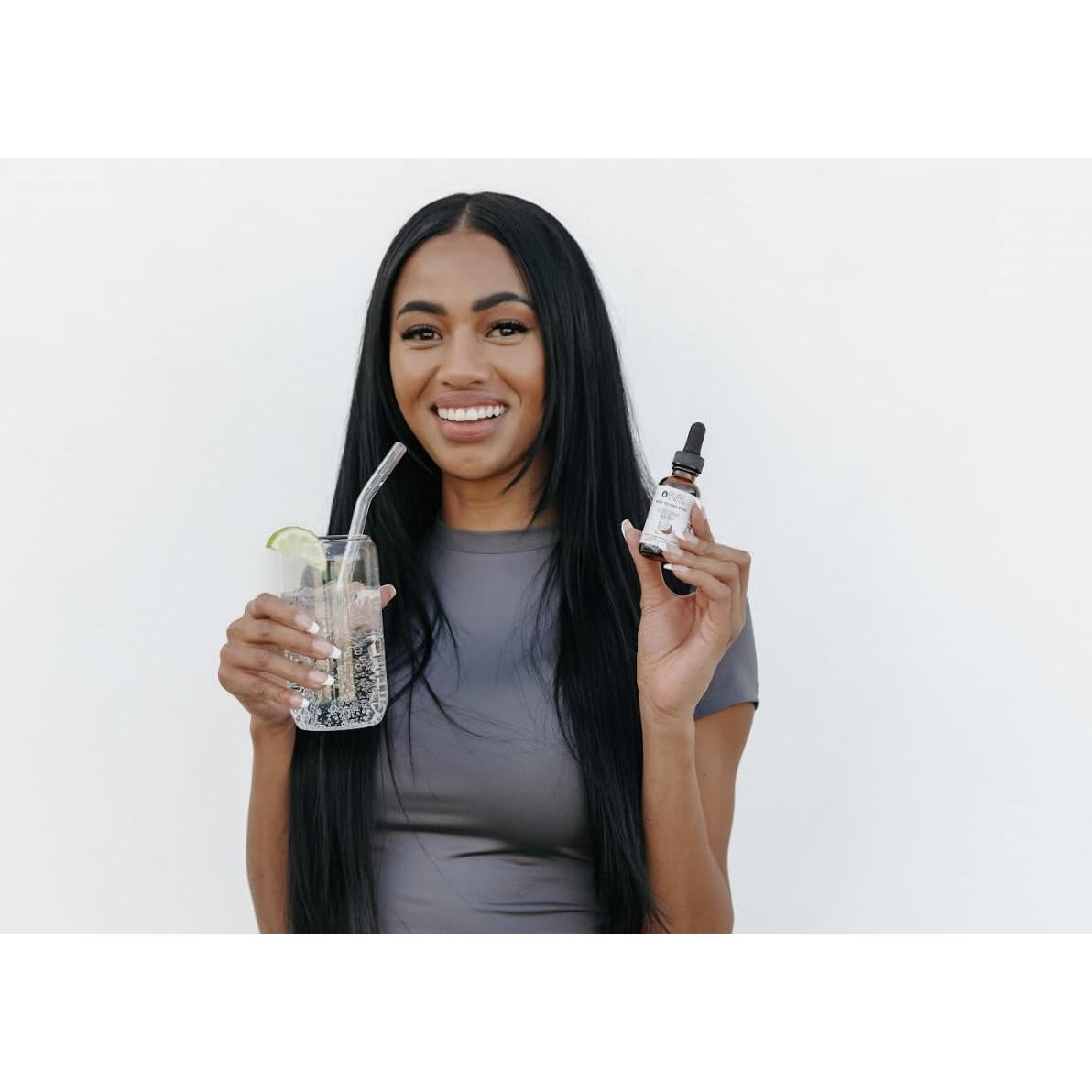 Gotas Hidratantes de Agua de Coco Pure Inventions - 30 Porciones