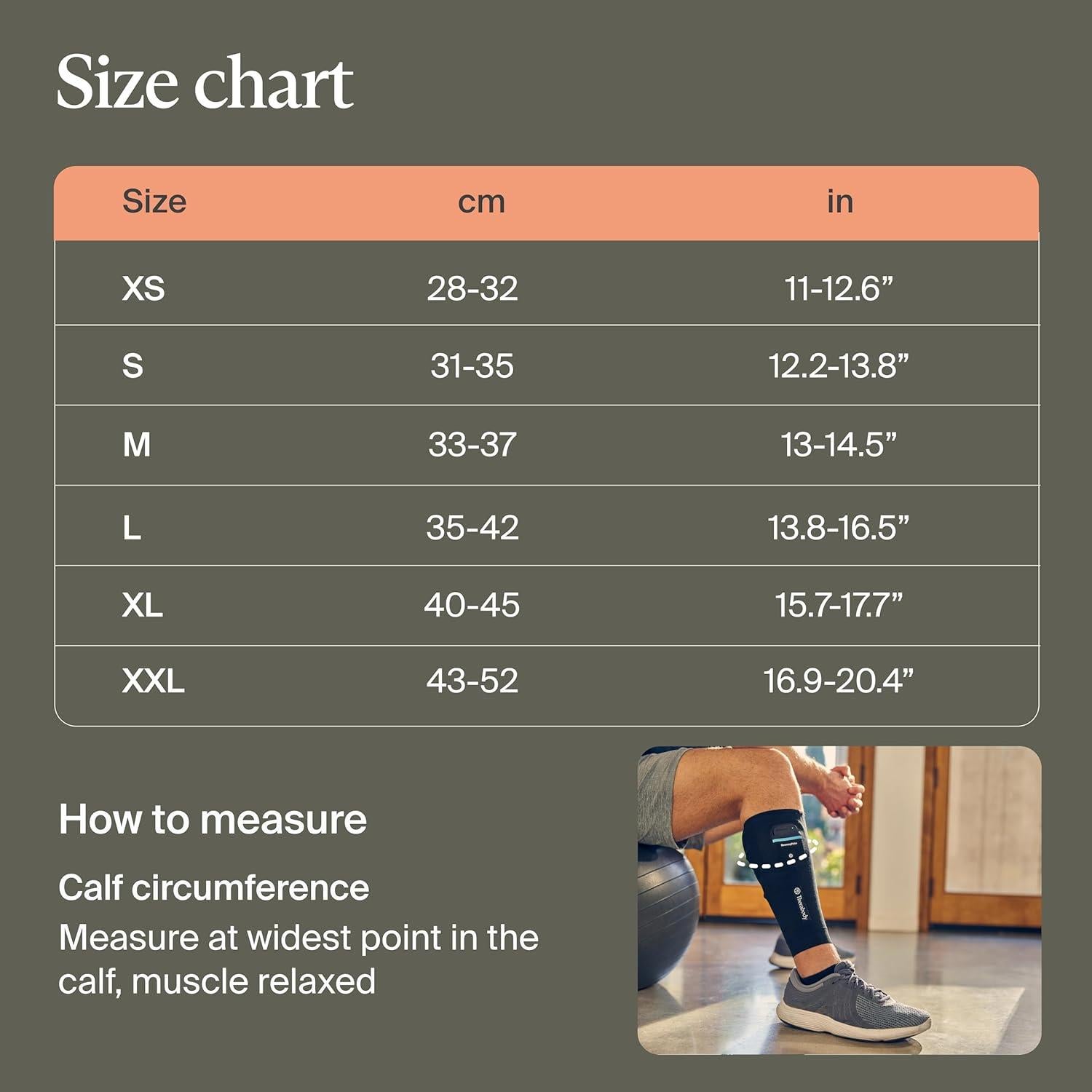 Manga de Compresión y Vibración Therabody RecoveryPulse Extra Pequeño