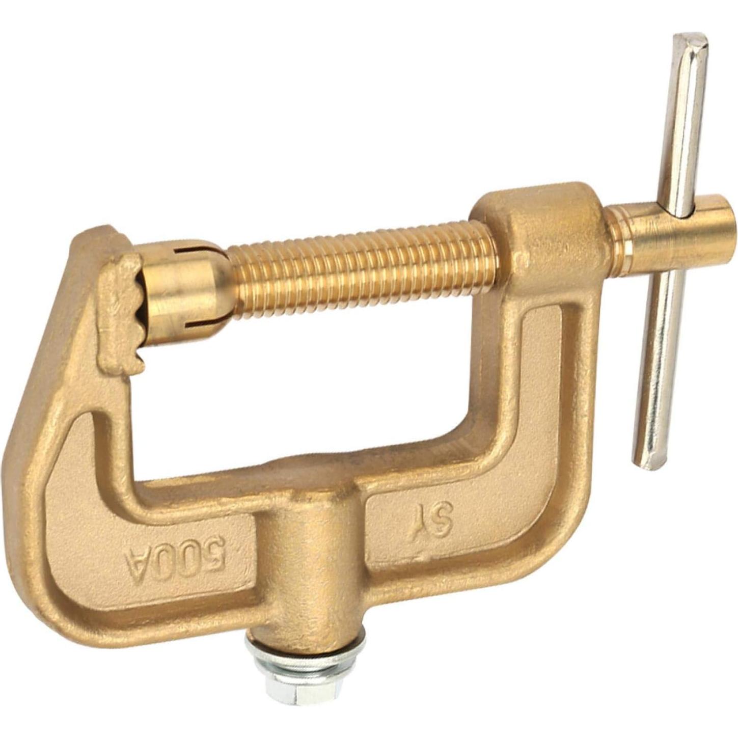 Pinza de Tierra Tyenaza 500A de Latón para Soldadura