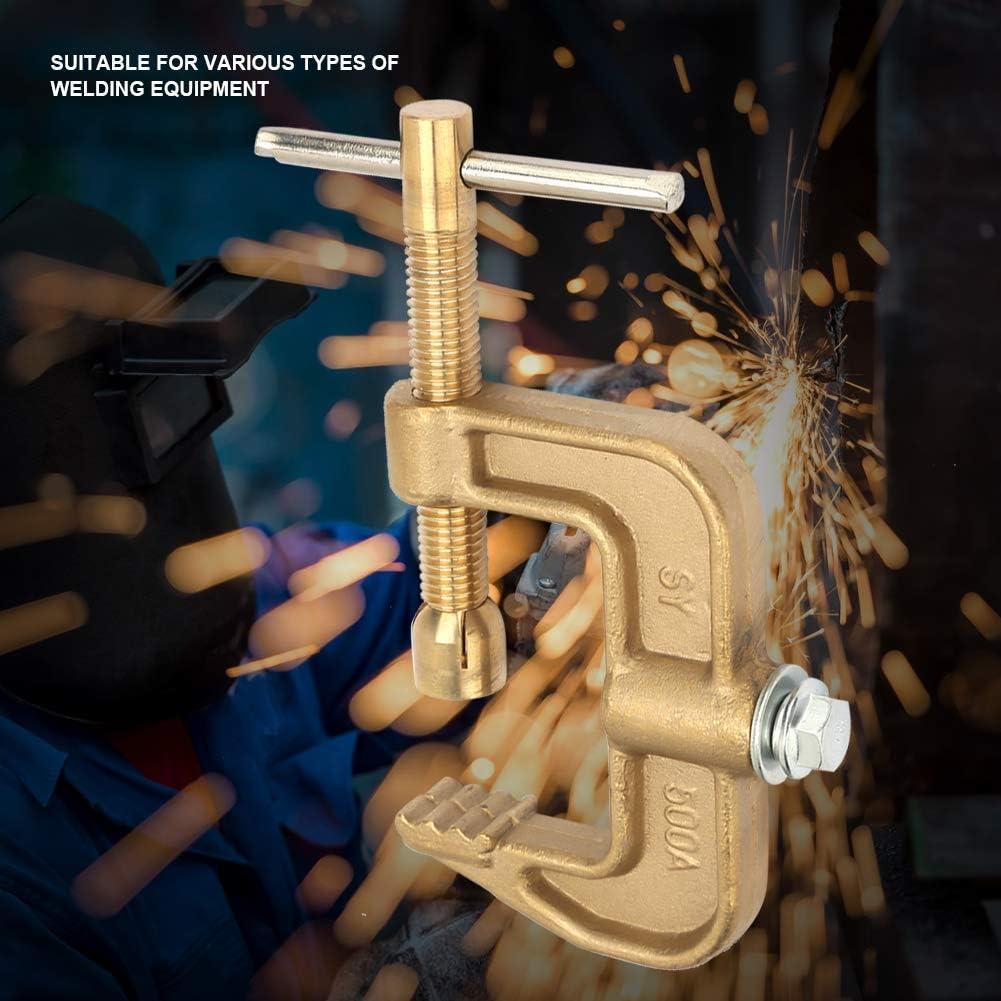 Pinza de Tierra Tyenaza 500A de Latón para Soldadura